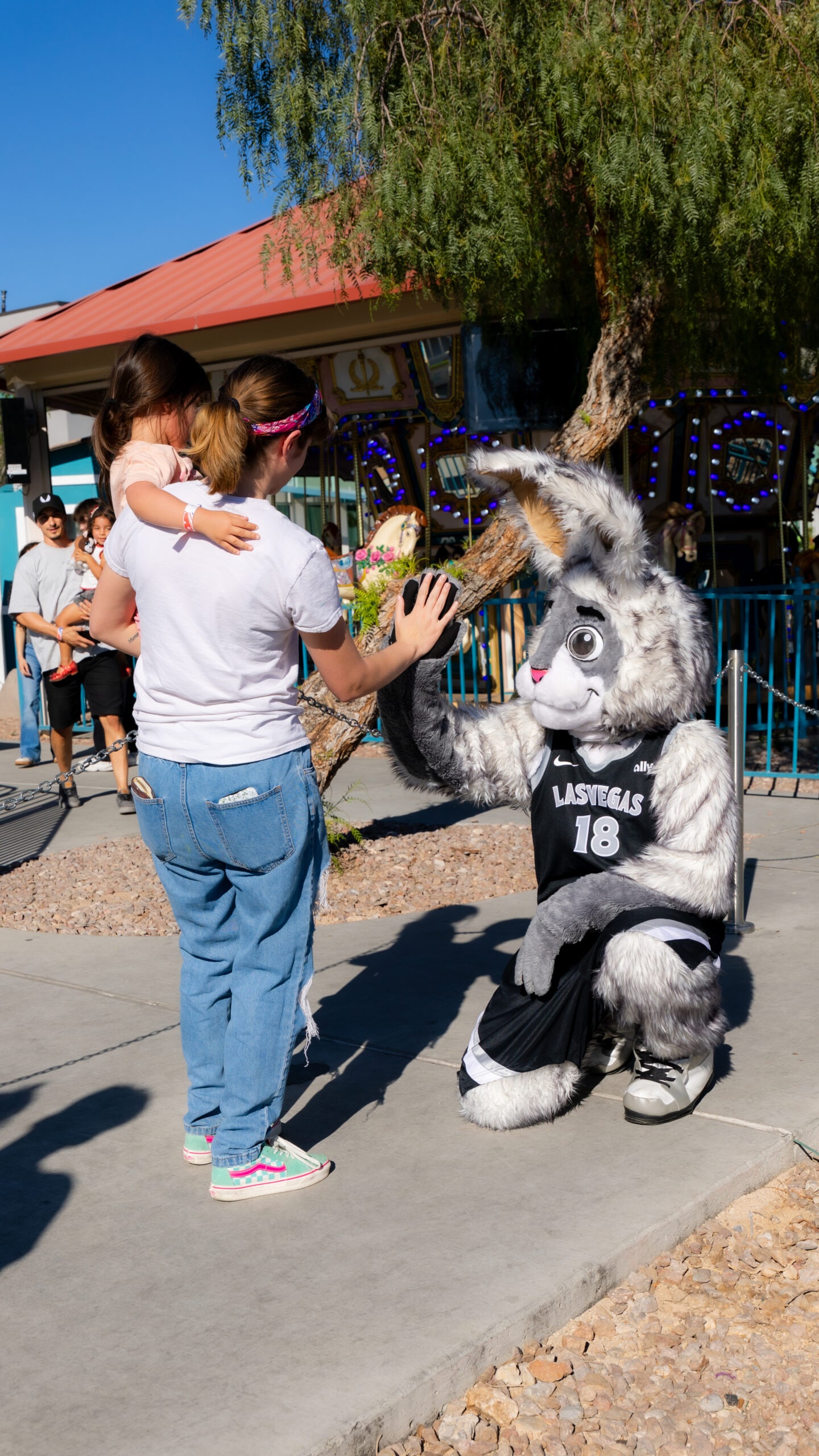 Aces at Opportunity Village's Touch-A-Truck Event