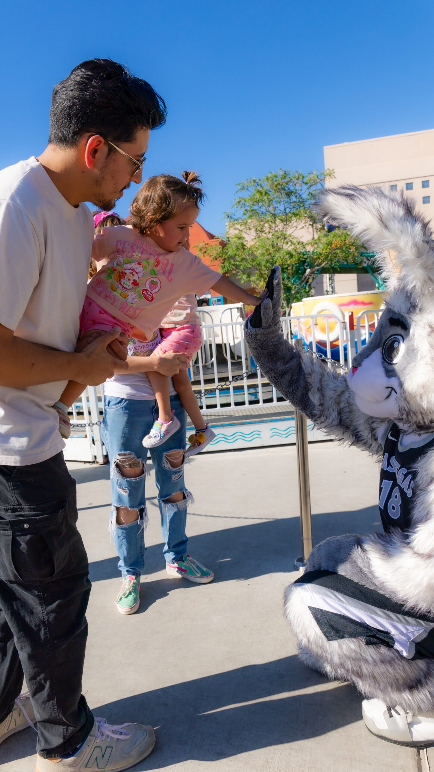 Aces at Opportunity Village's Touch-A-Truck Event