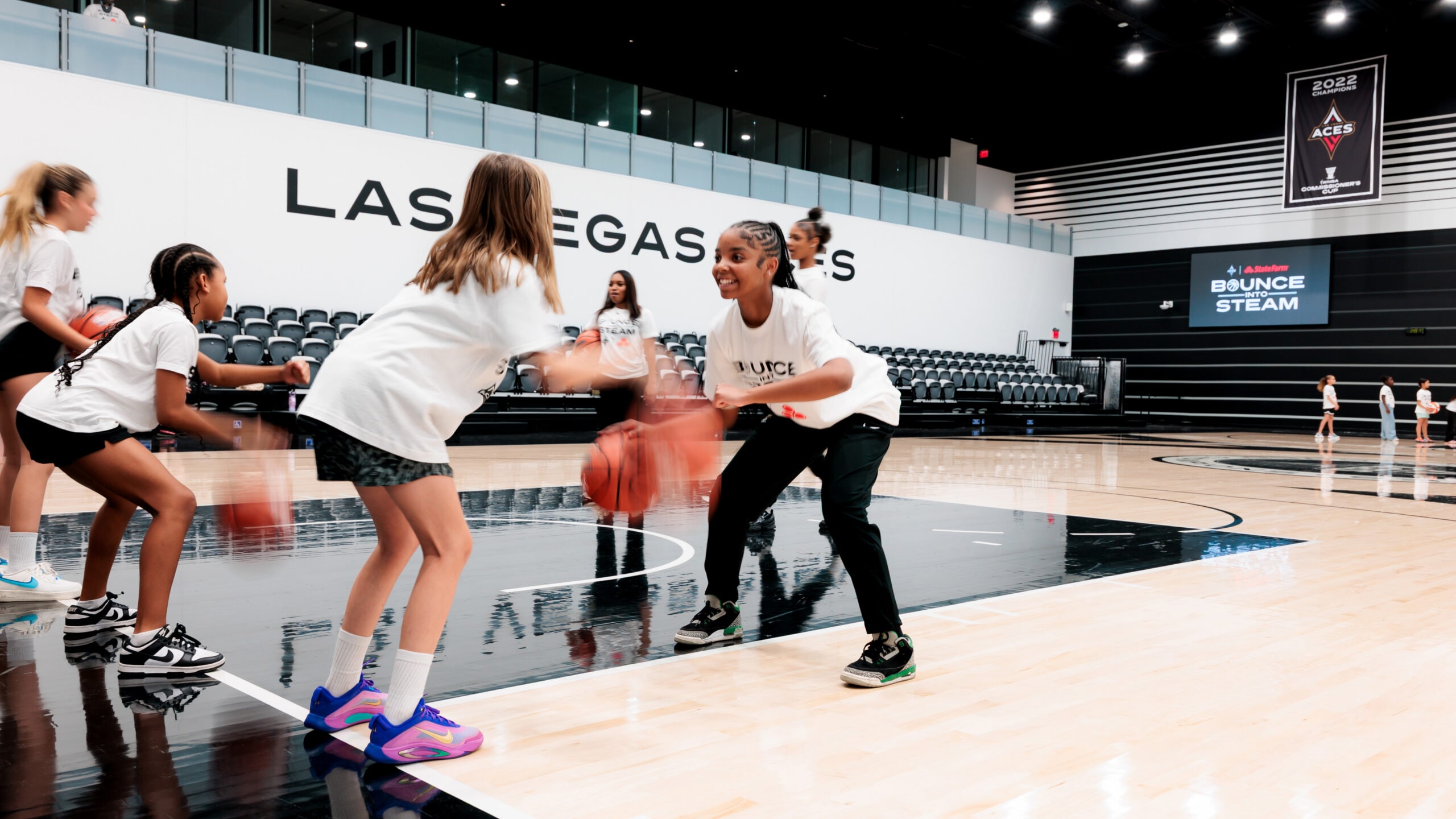Gallery: Aces Host Bounce into STEAM Clinic (3/21/2026)