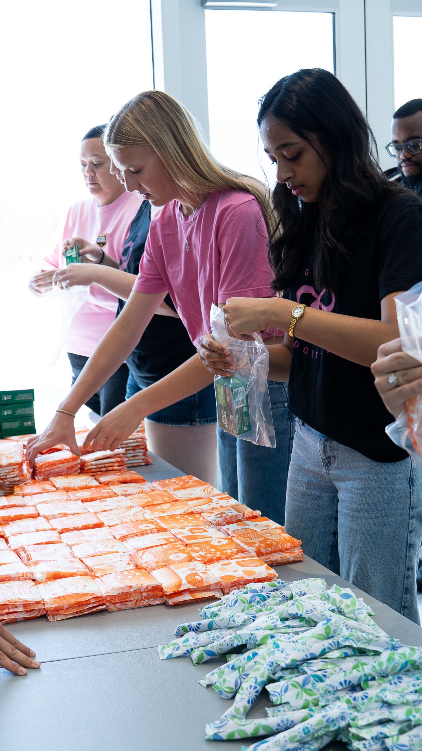 Aces Host Feminine Product Drive Collection and Drop Off