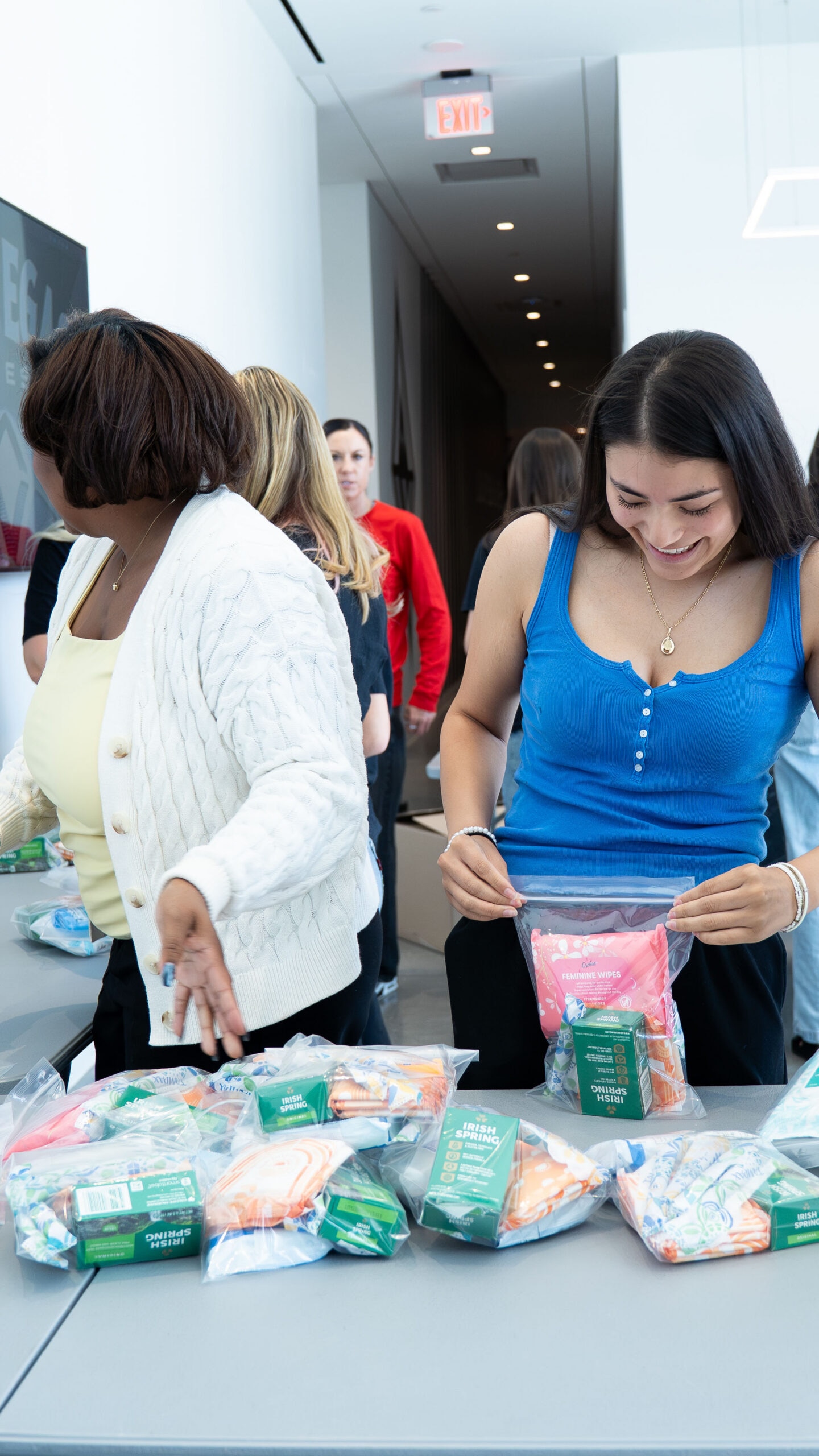 Aces Host Feminine Product Drive Collection and Drop Off