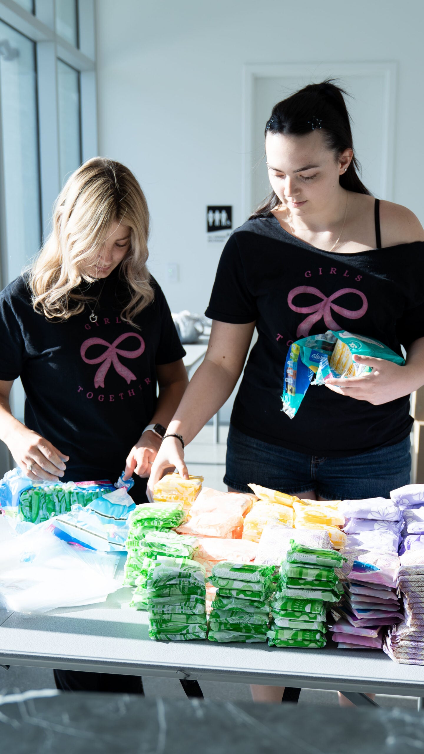 Aces Host Feminine Product Drive Collection and Drop Off