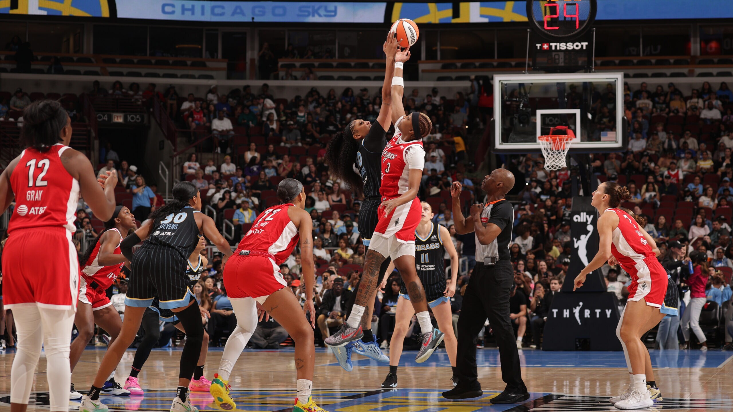 Aces @ Sky 1st Quarter Highlights (6/28/2026)