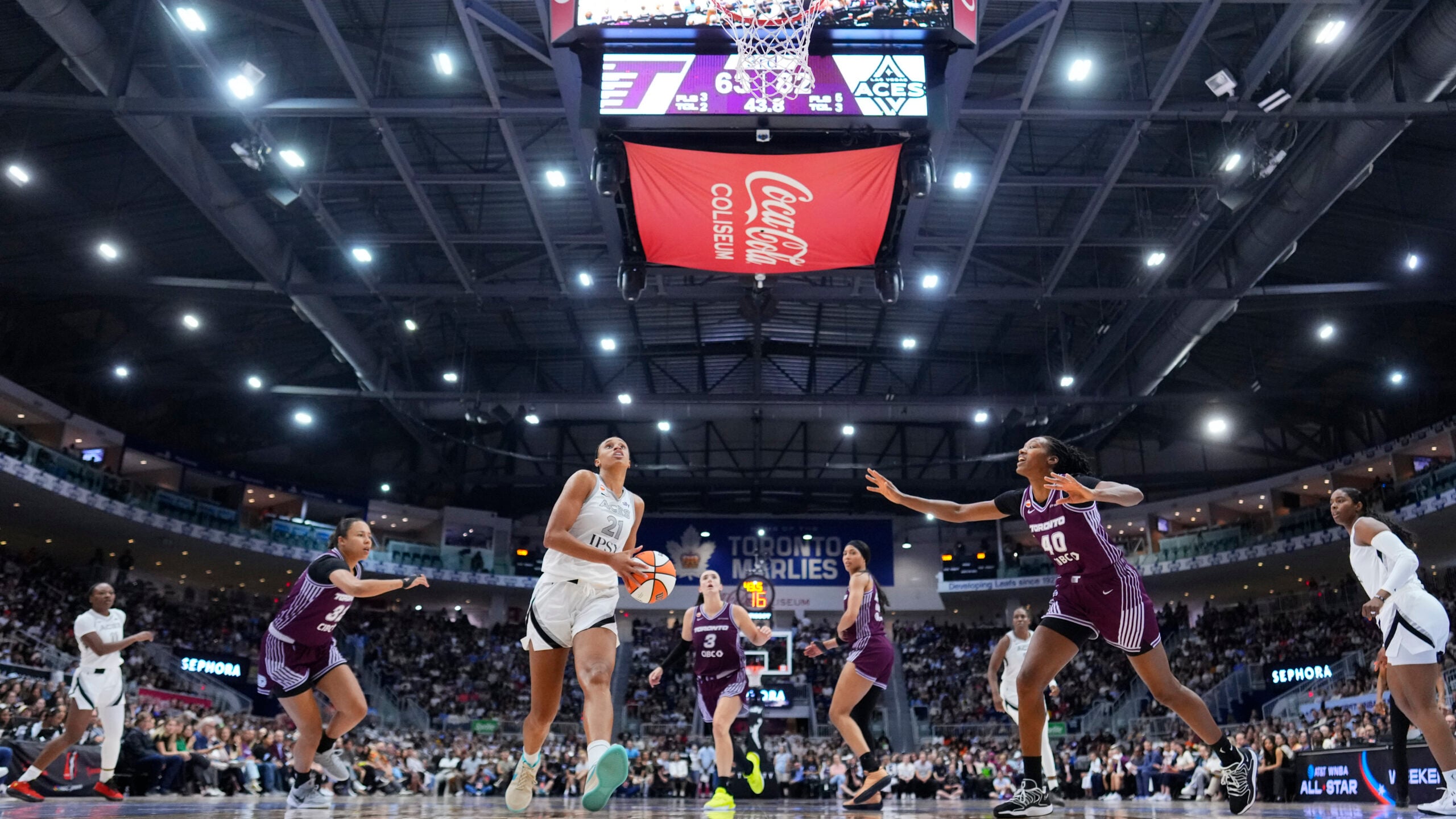 Las Vegas Aces @ Toronto Tempo (7/20/2026)
