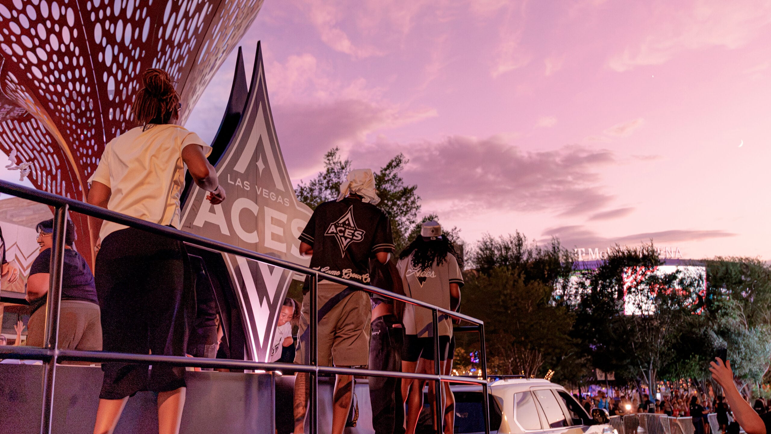 Aces Take Part in Flavor Flav's 'SHE Weekend' Parade in Las Vegas (7/16/2026)