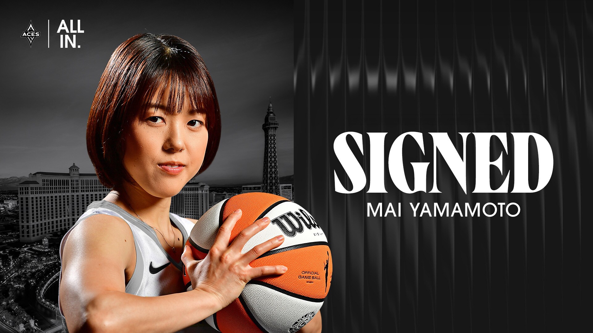 Las Vegas Aces Sign Japan Olympic Guard Mai Yamamoto