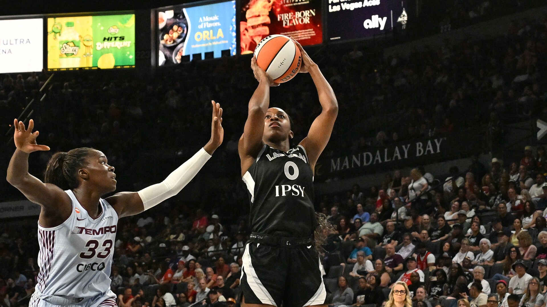 Highlights: Jackie Young's 8 Assists vs Tempo (8/28/2026)
