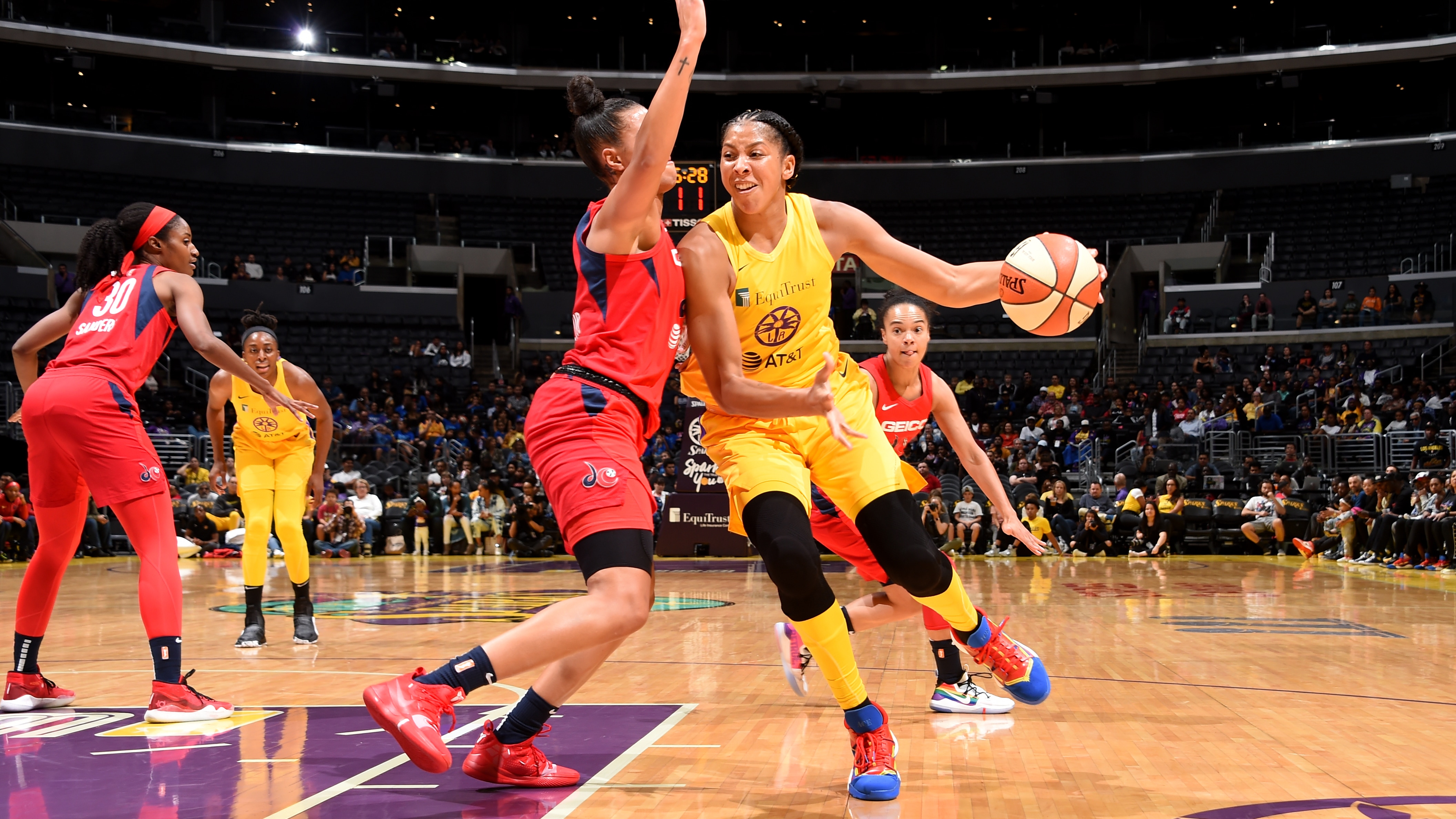 Los Angeles Sparks vs. Washington Mystics - Game Highlights