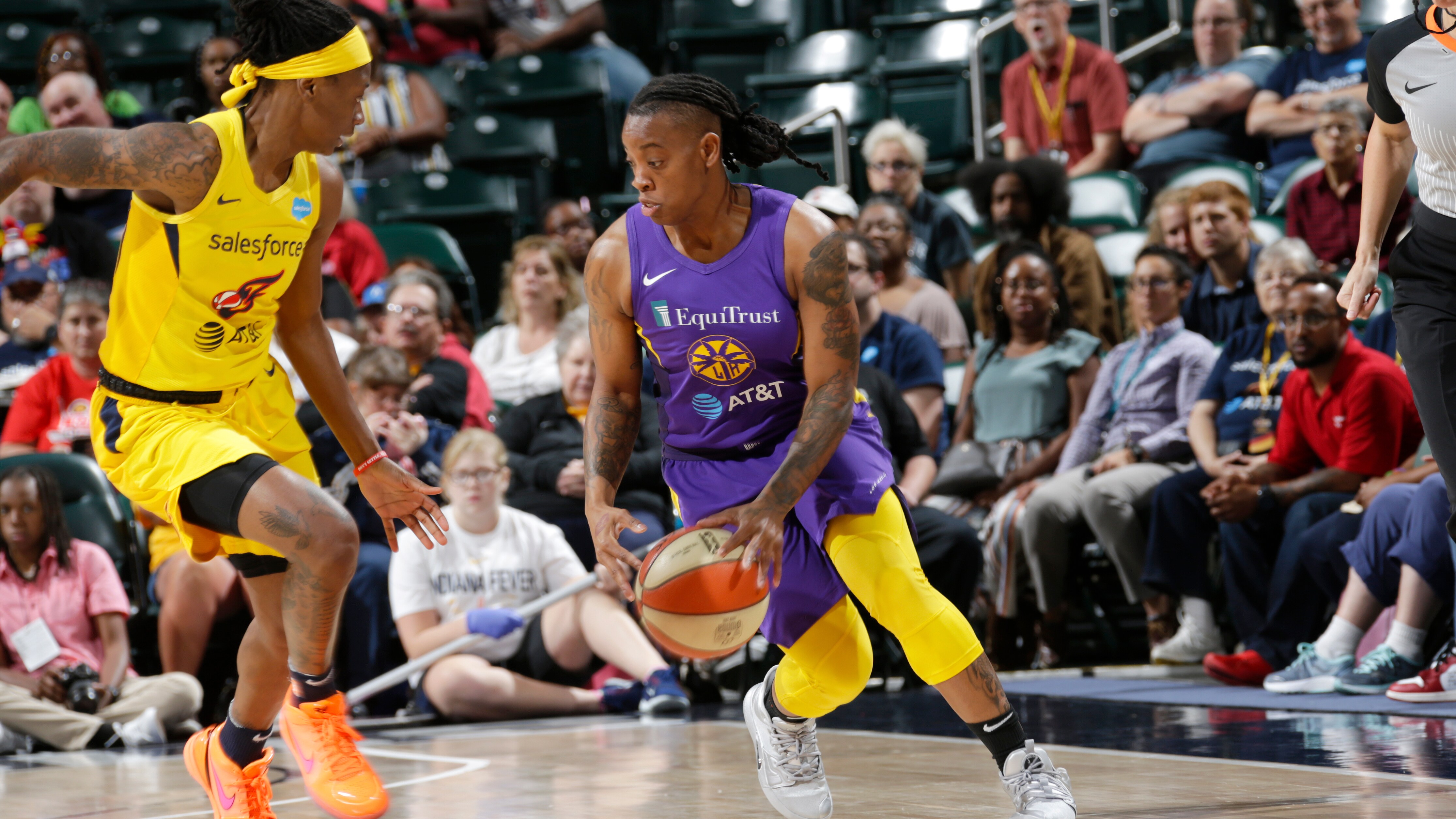 Riquna Williams with 15 Points vs. Indiana Fever