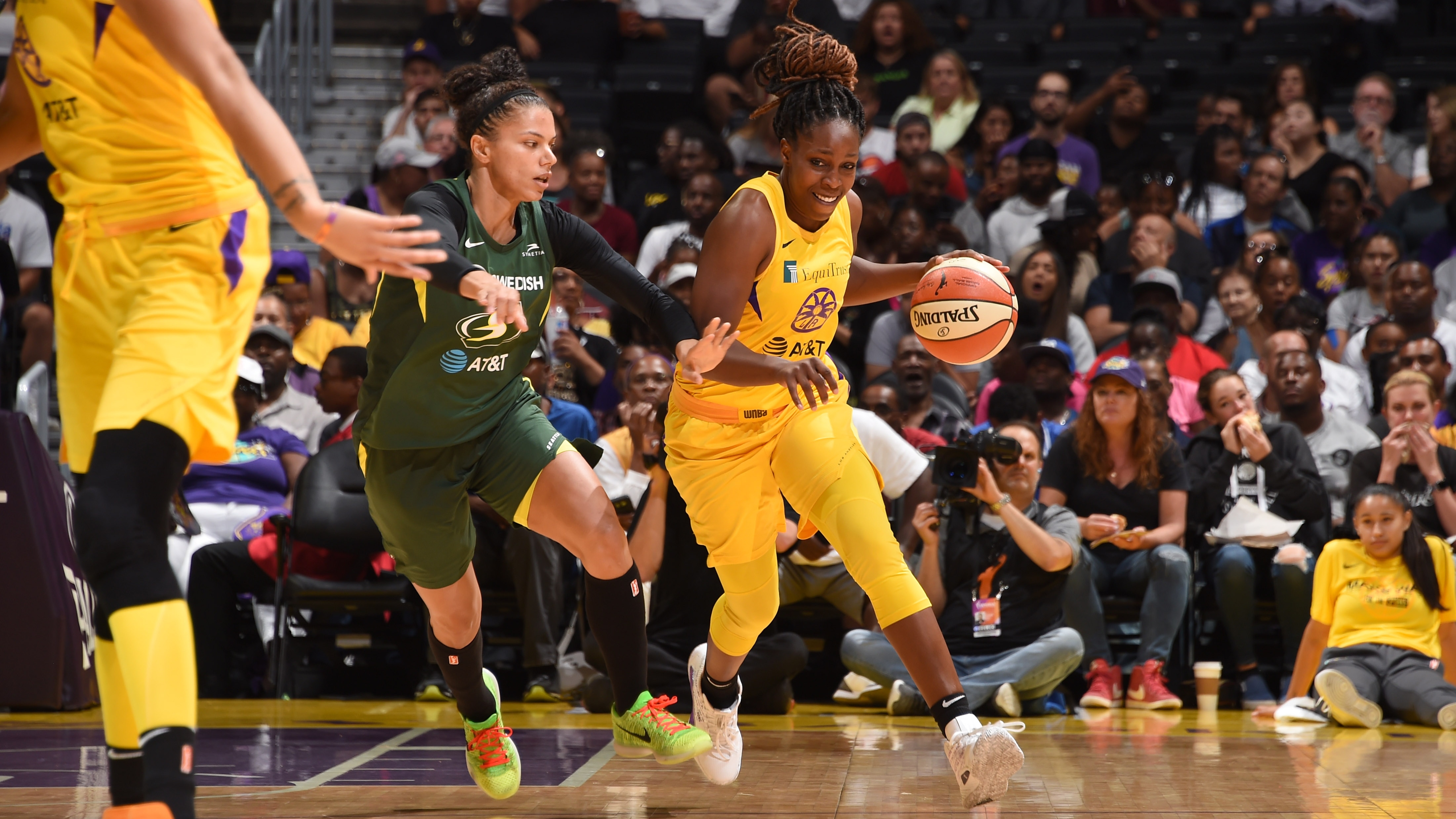 Chelsea Gray Assists in Los Angeles Sparks vs. Seattle Storm