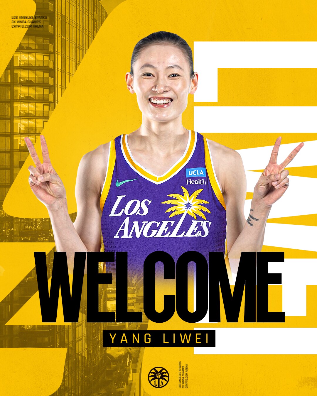 WNBA Los Angeles Sparks サイン入り写真 BRITTNEY SYKES Signed 8.5 x 11 Photo WNBA Basketball LOS