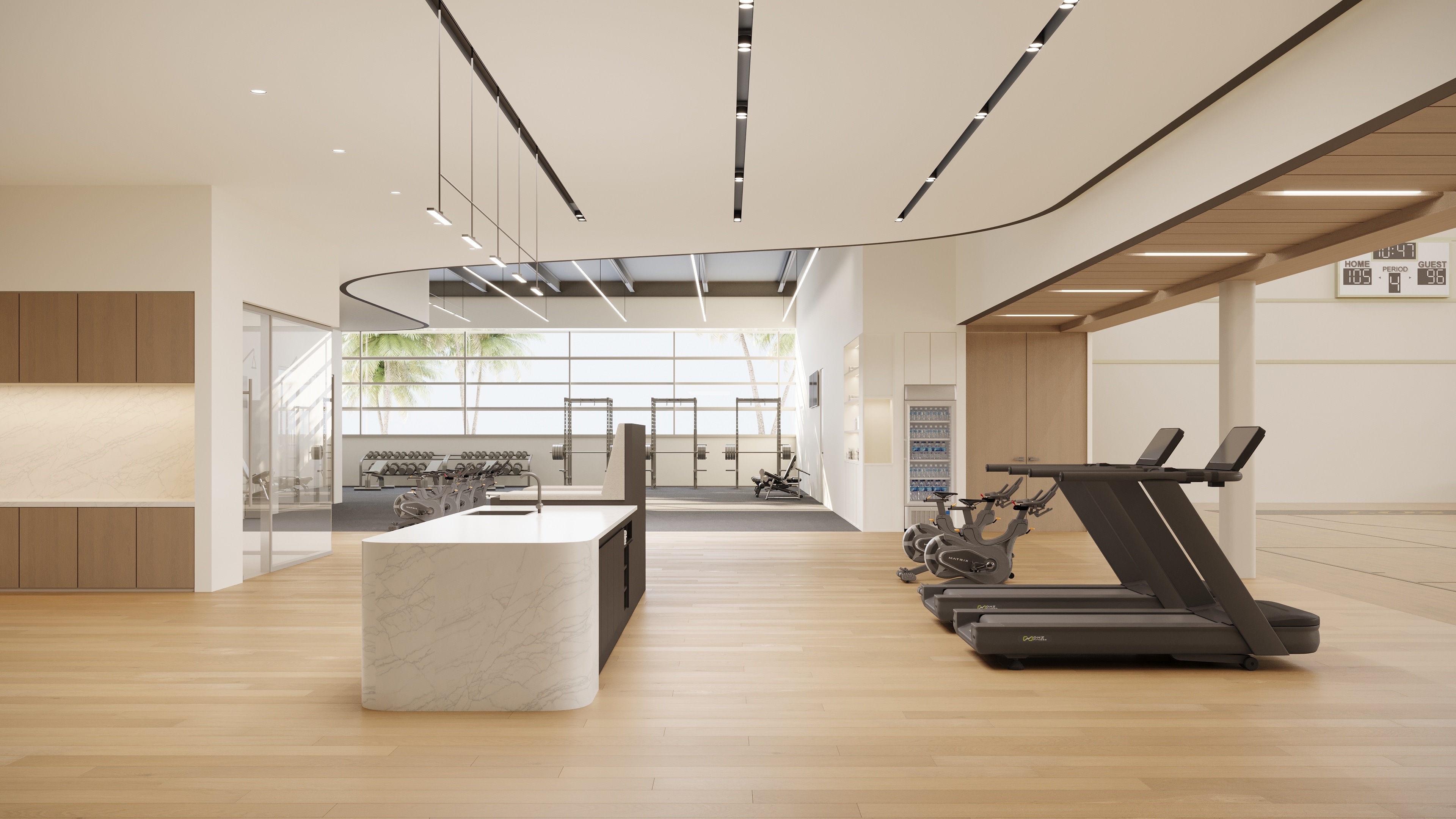 Expansive Performance & Treatment Areas