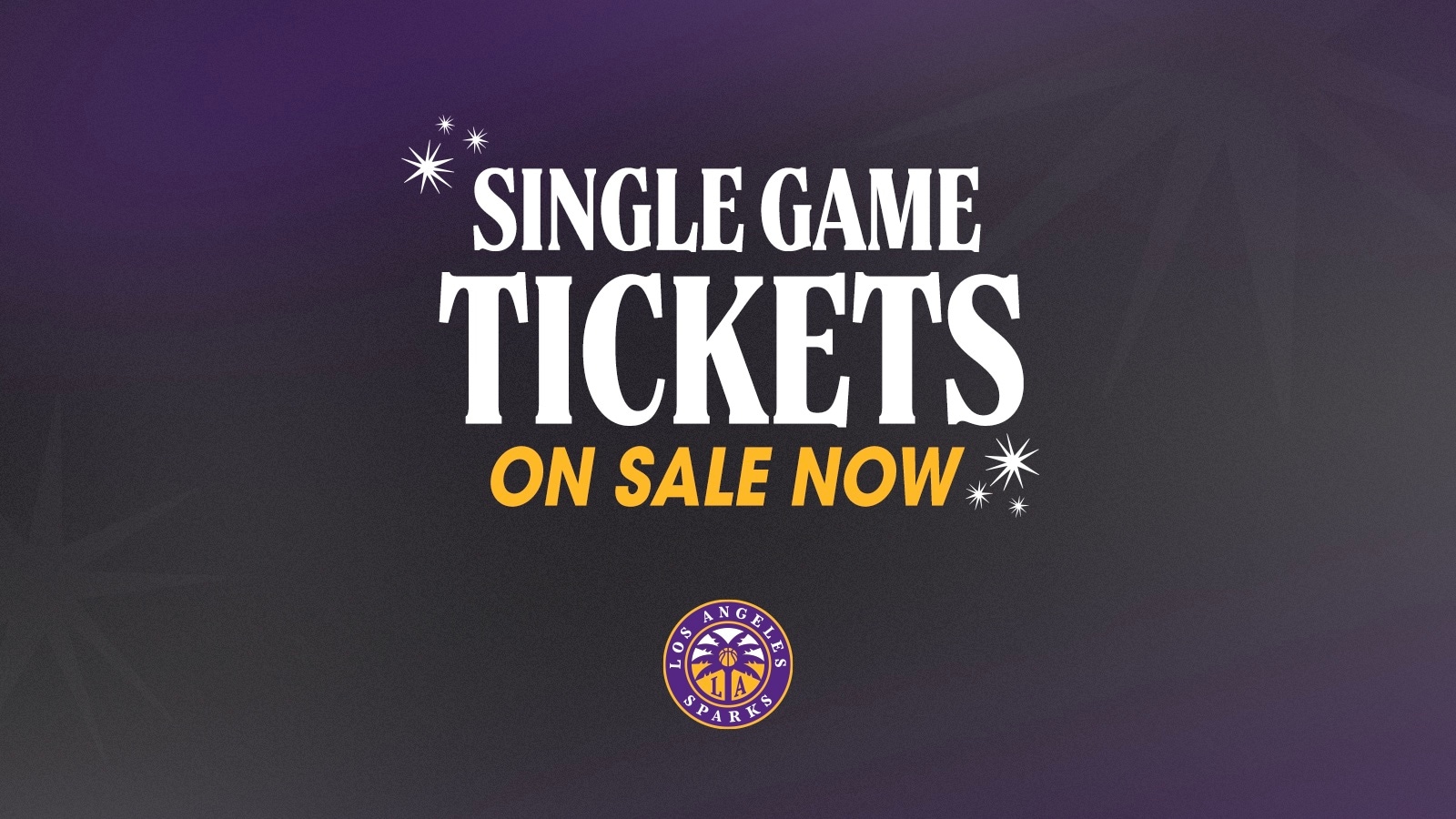 Single Game Tickets On Sale Now!