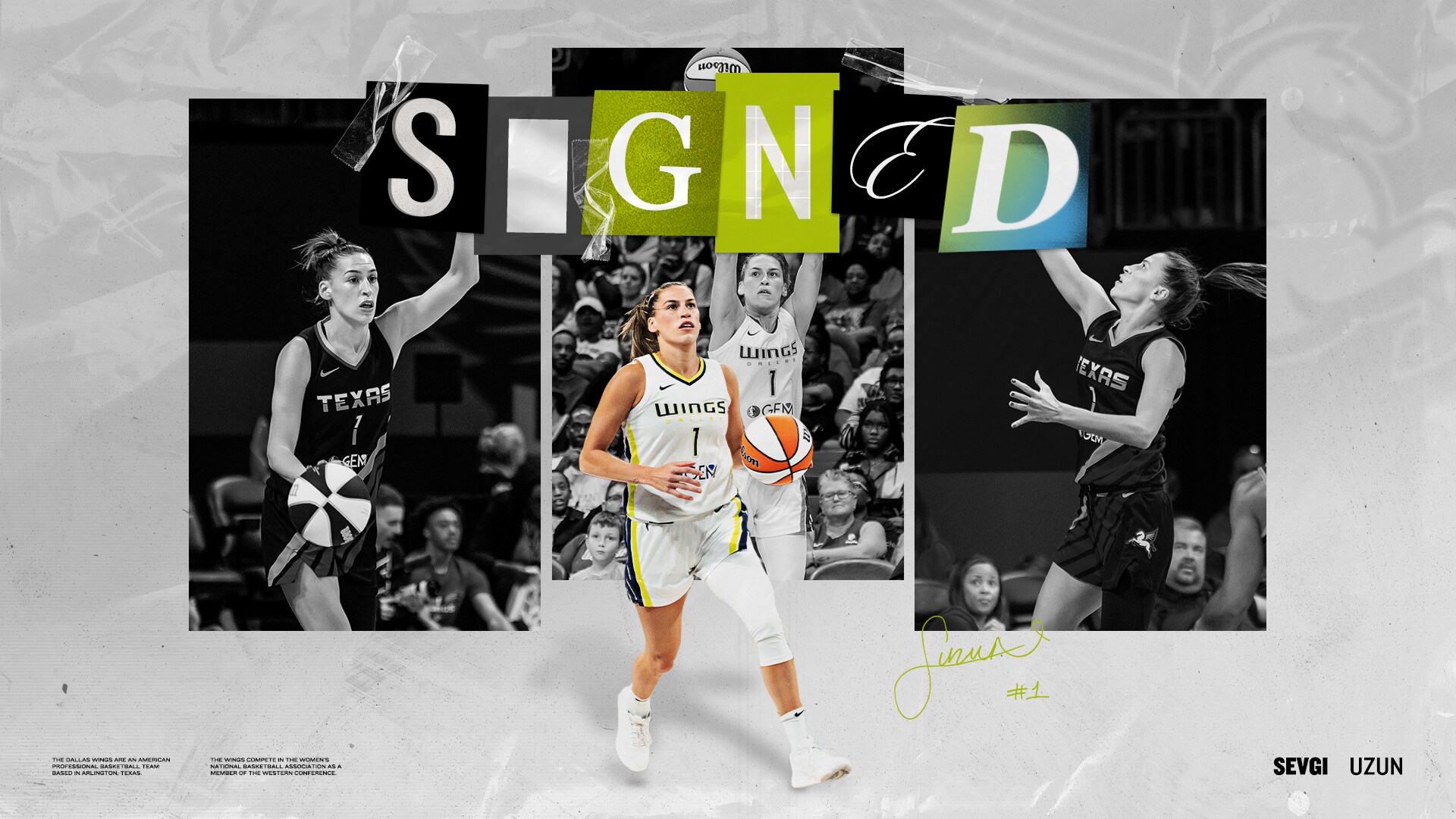 Sevgi Uzun Accepts Qualifying Offer From Dallas Wings