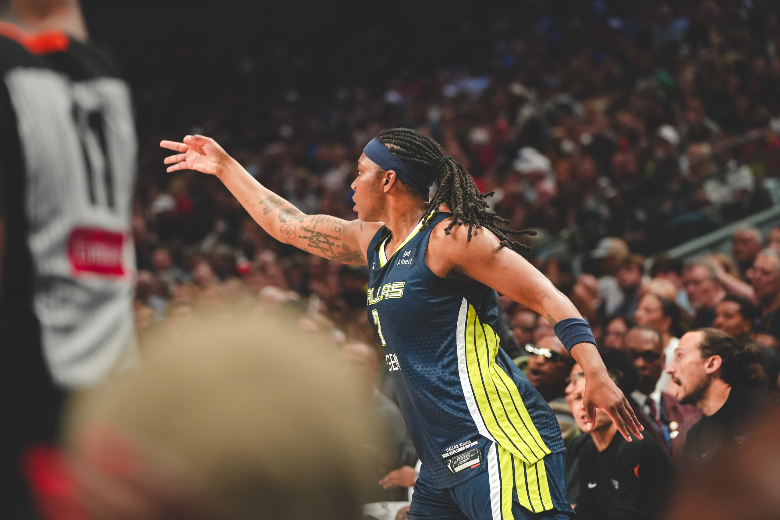 DALLAS, TX - 202506 27 - Dallas Wings vs. Indiana Fever