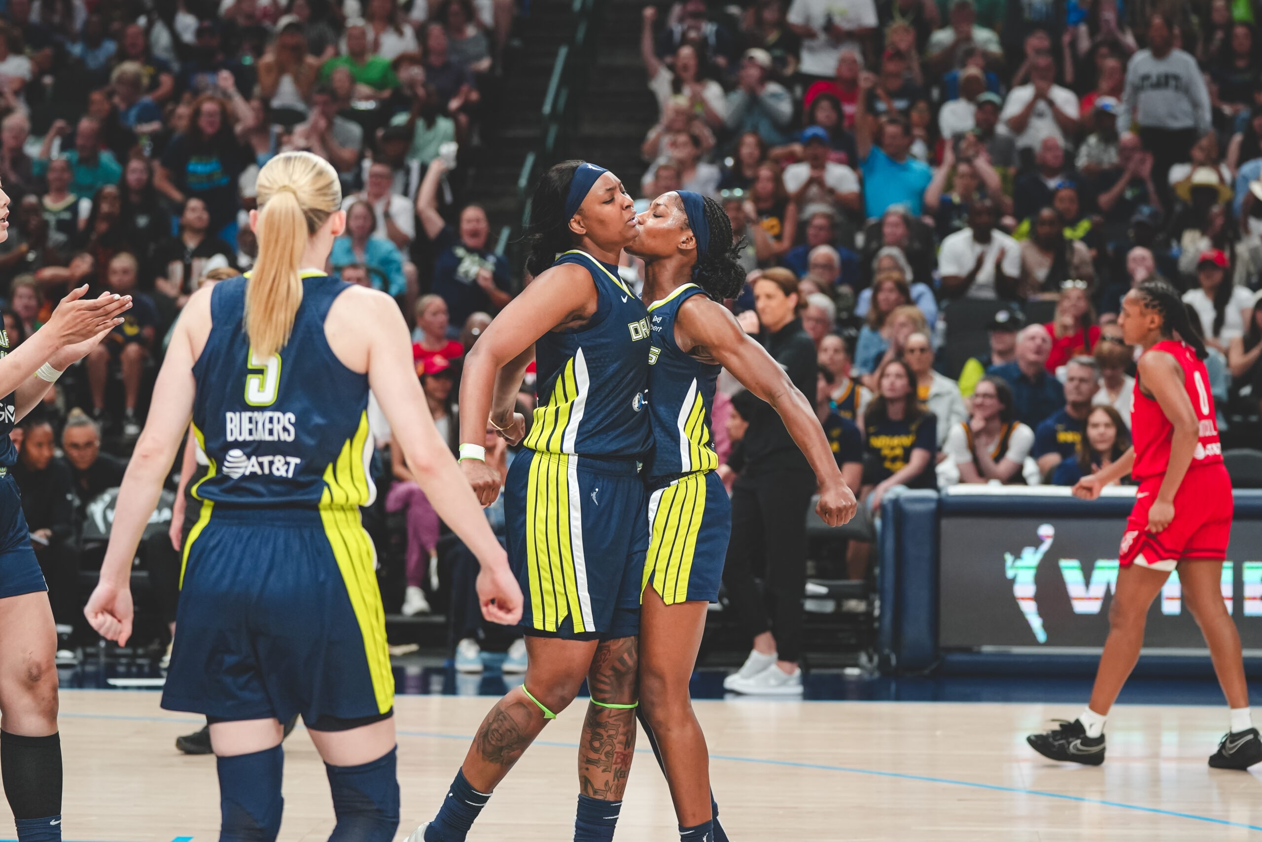 DALLAS, TX - 202506 27 - Dallas Wings vs. Indiana Fever