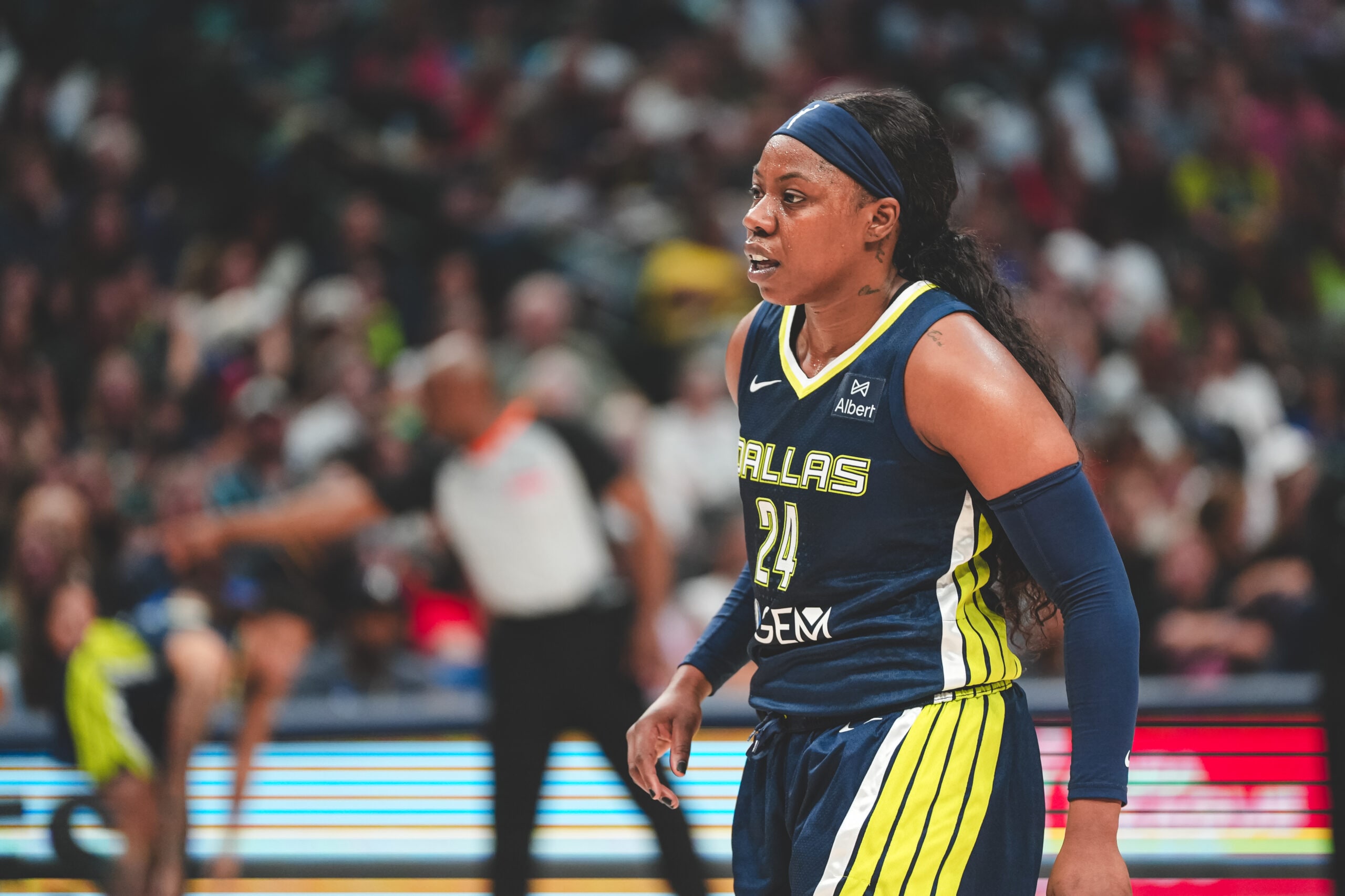 DALLAS, TX - 202506 27 - Dallas Wings vs. Indiana Fever