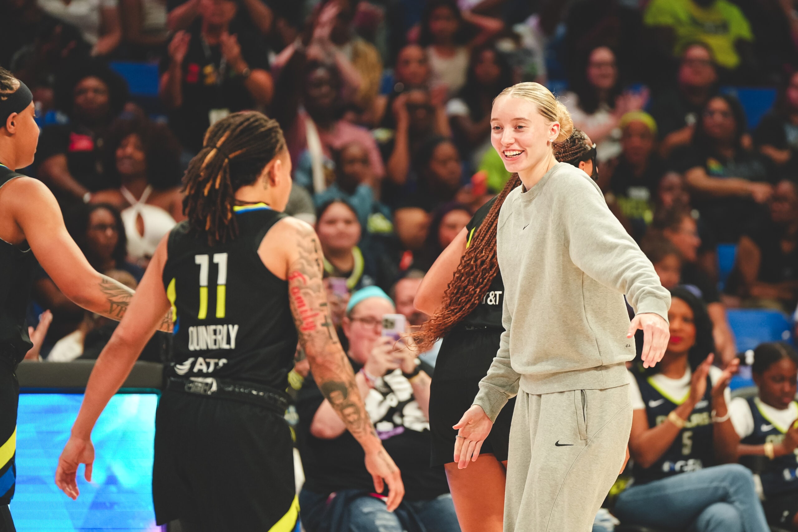 ARLINGTON, TX - 202506 28 - Dallas Wings vs. Washington Mystics