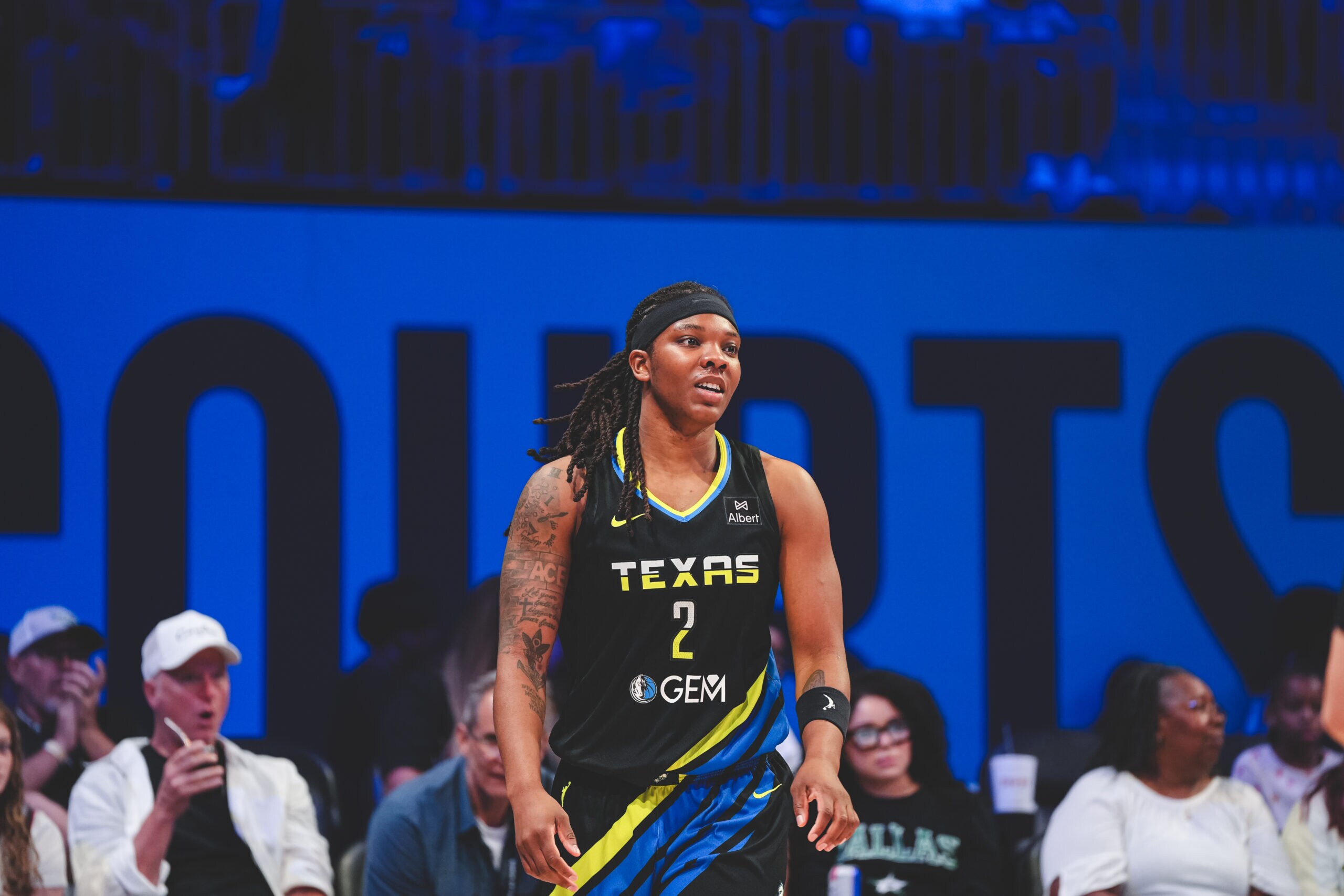 ARLINGTON, TX - 202506 28 - Dallas Wings vs. Washington Mystics