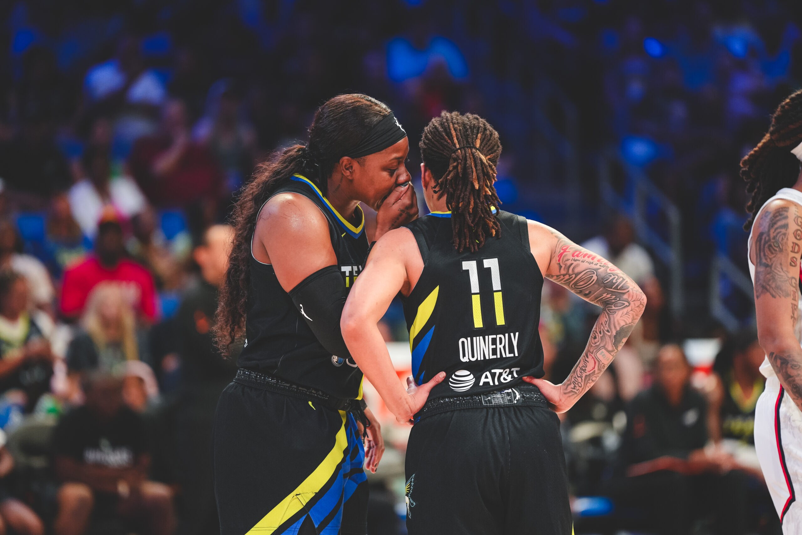 ARLINGTON, TX - 202506 28 - Dallas Wings vs. Washington Mystics