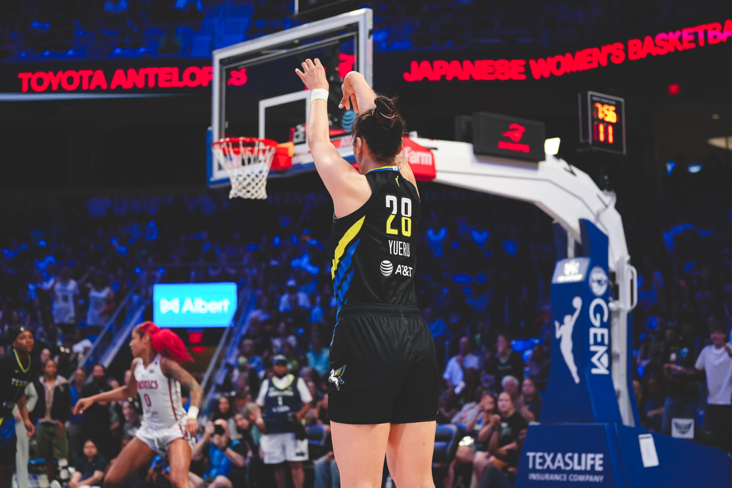 ARLINGTON, TX - 202506 28 - Dallas Wings vs. Washington Mystics
