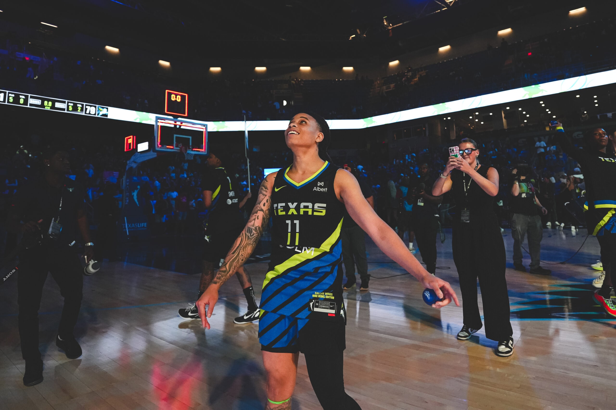 ARLINGTON, TX - 202506 28 - Dallas Wings vs. Washington Mystics