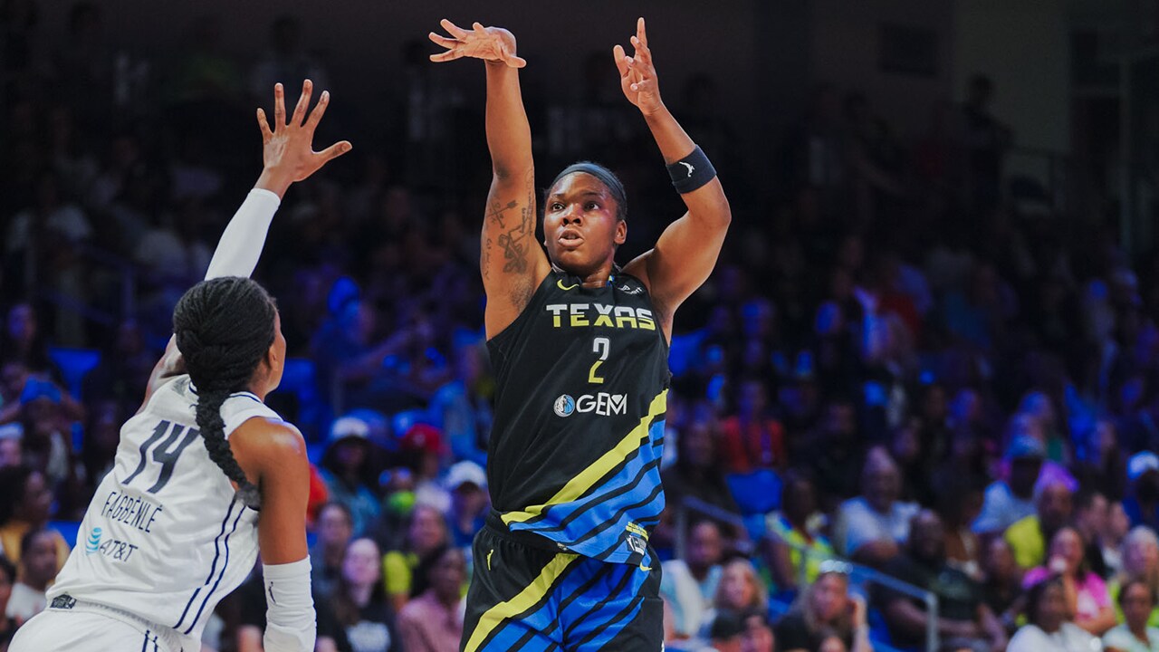 Wings Edged By Valkyries In Front Of Sold-Out Crowd