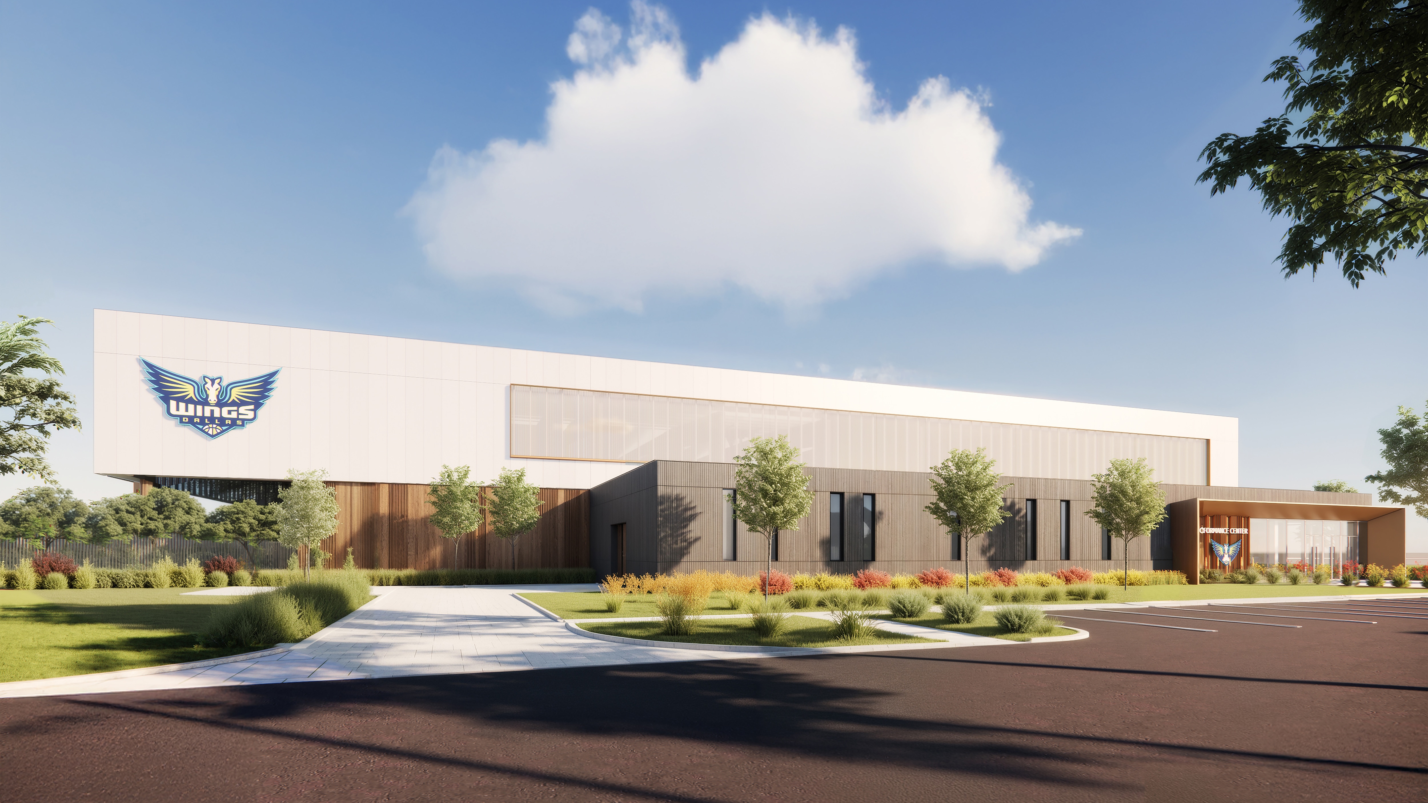 Wings, City of Dallas Hold Practice Facility Groundbreaking Ceremony