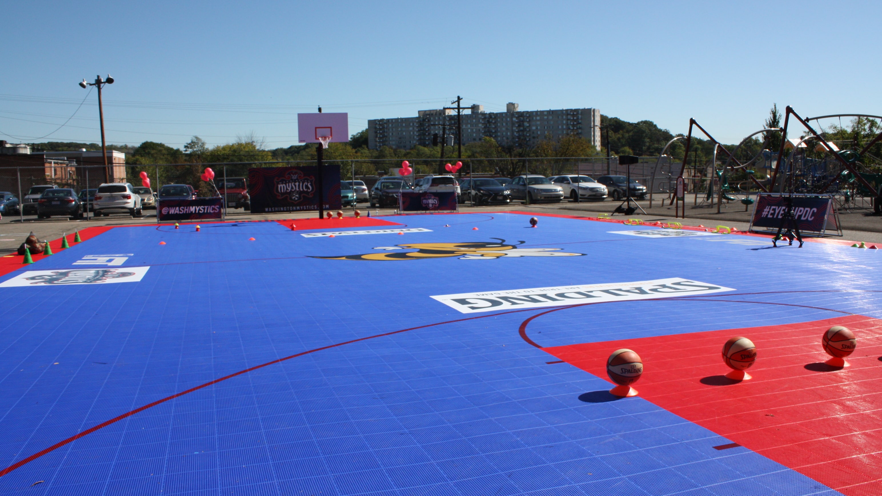 Hendley Elementary Got a Brand New Basketball Court. And It’s Awesome!