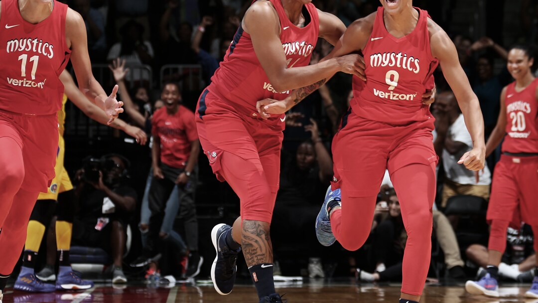 Mystics ready to meet Sparks in Round 2 of WNBA Playoffs