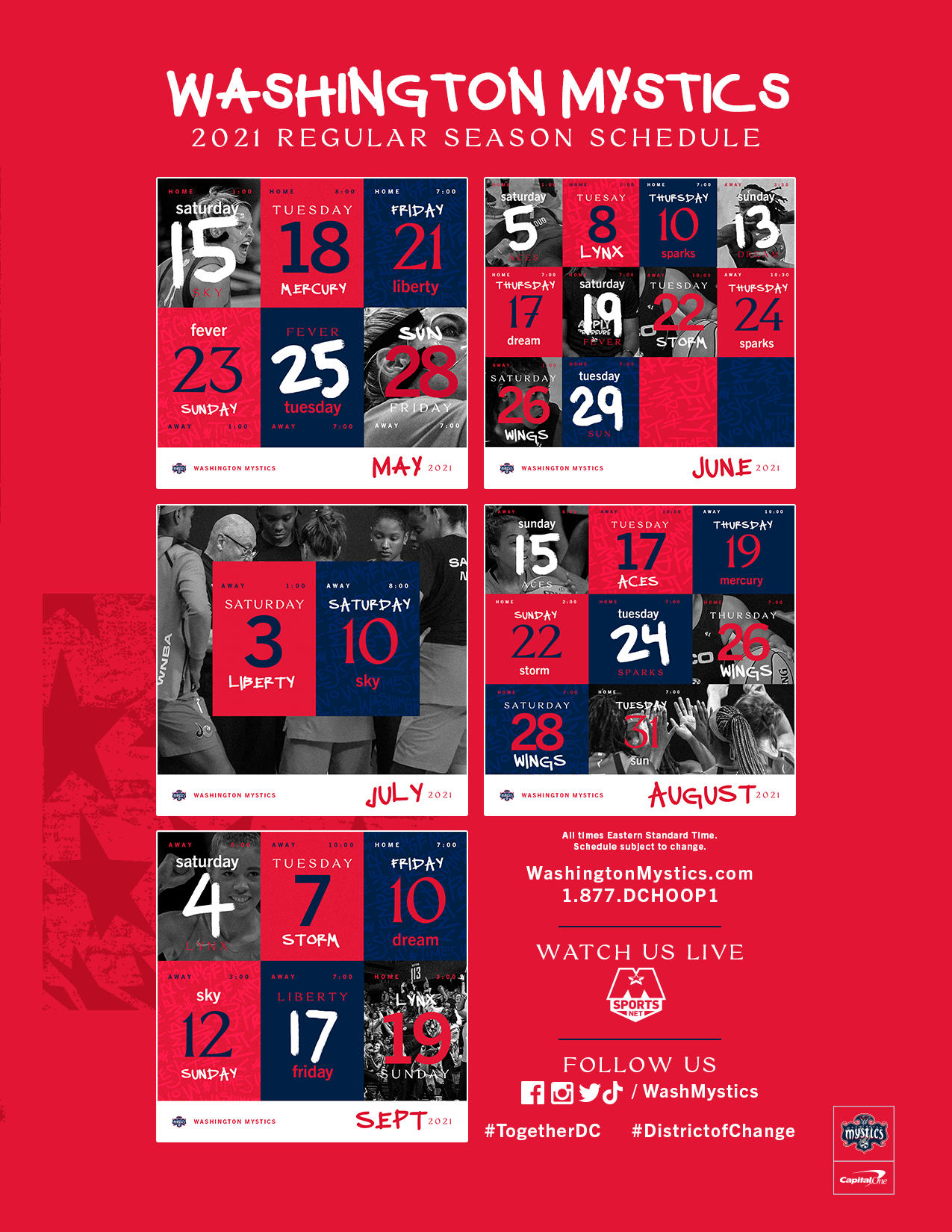 2021 Regular Season Schedule 