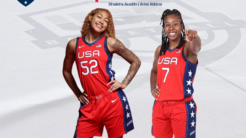 SHAKIRA AUSTIN AND ARIEL ATKINS NAMED TO THE 2022 USA WORLD CUP TEAM