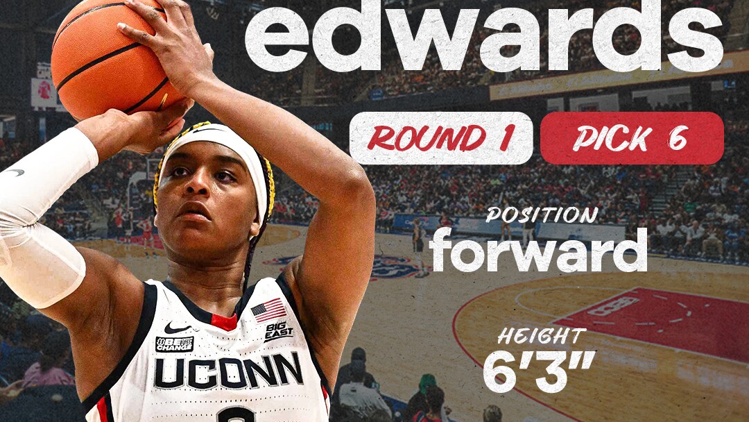 Mystics Select Aaliyah Edwards with Sixth Pick in 2024 WNBA Draft