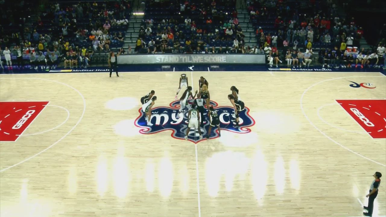 Washington Mystics vs. Seattle Storm - Game Highlights