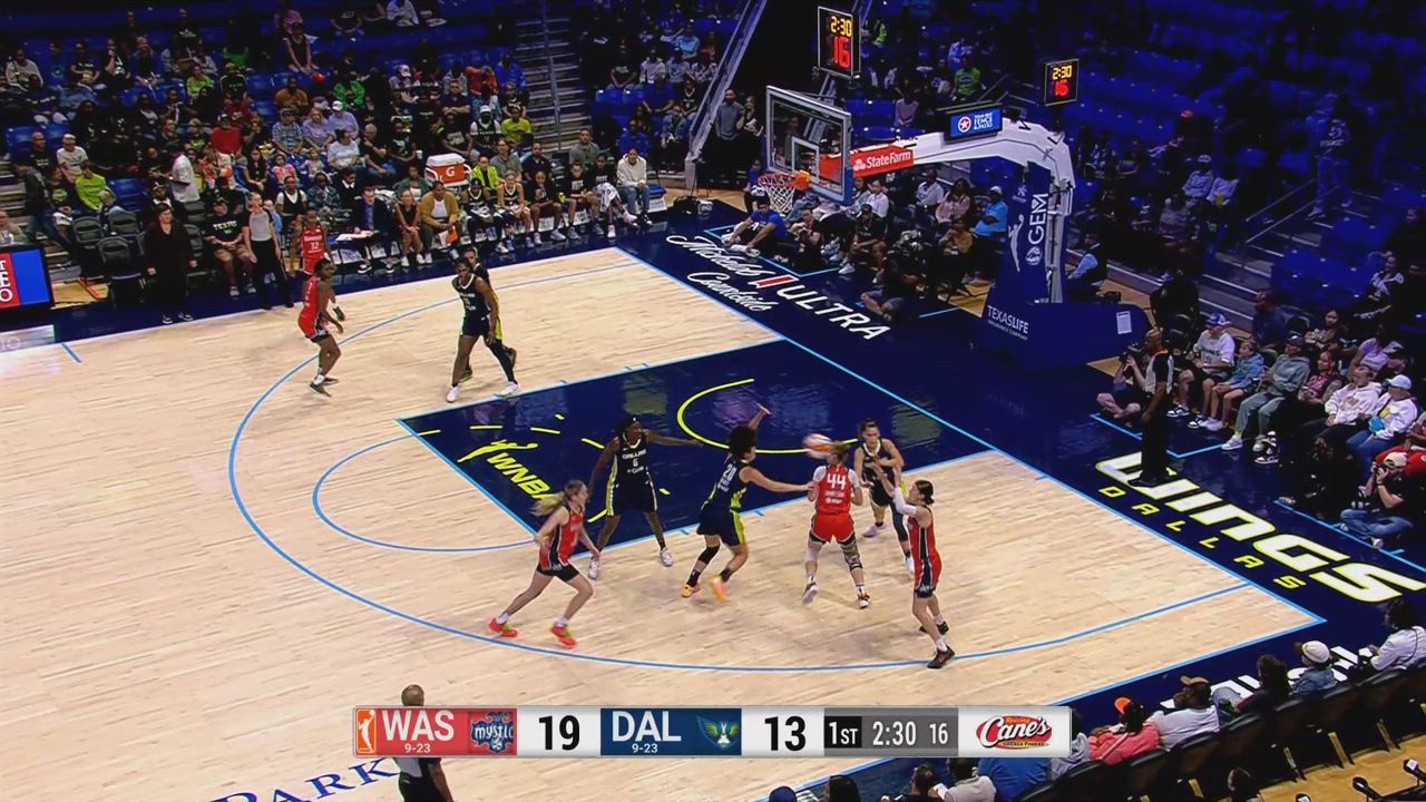 Emily Engstler Posts 19 points & 10 rebounds vs. Dallas Wings