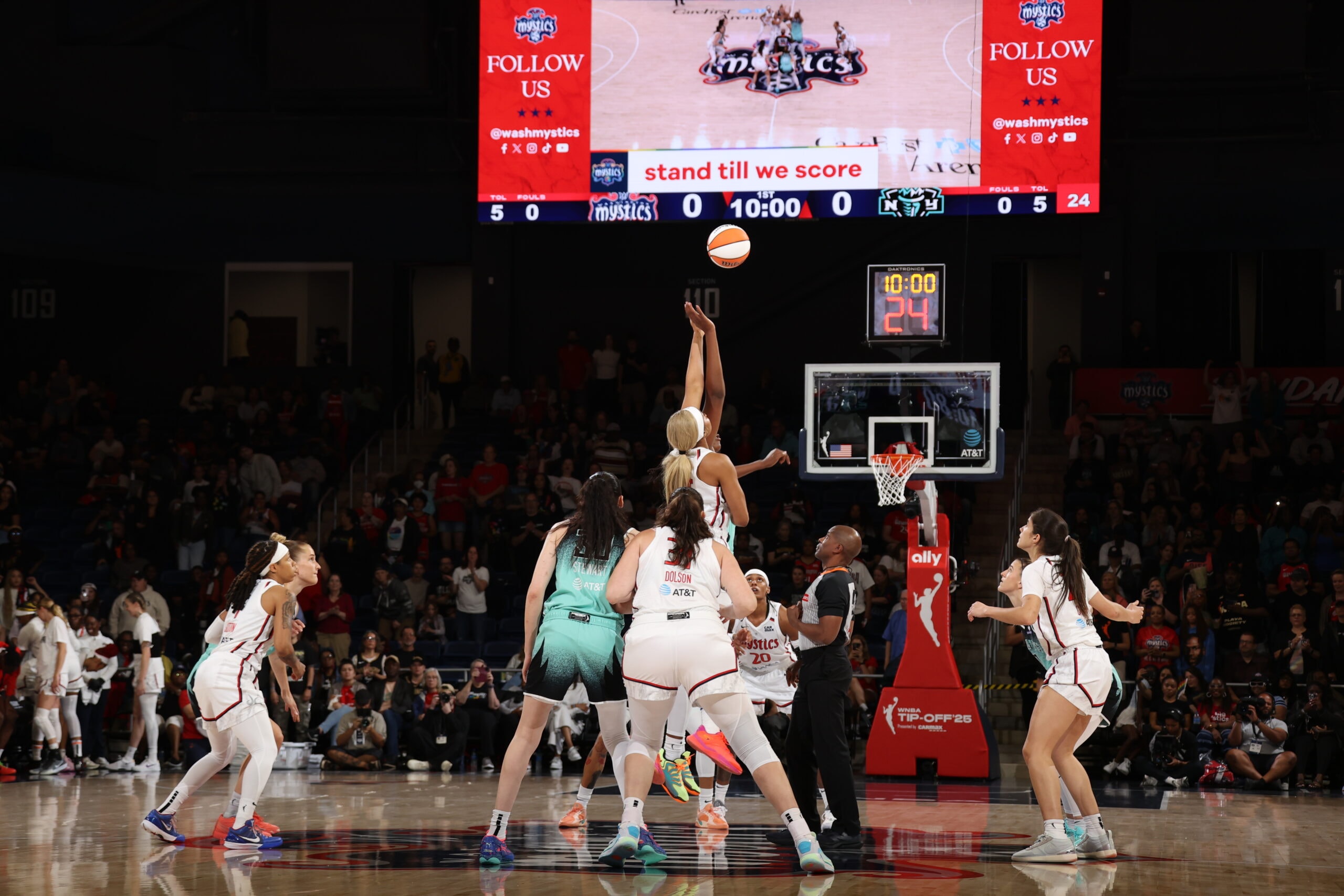 Mystics vs. Liberty