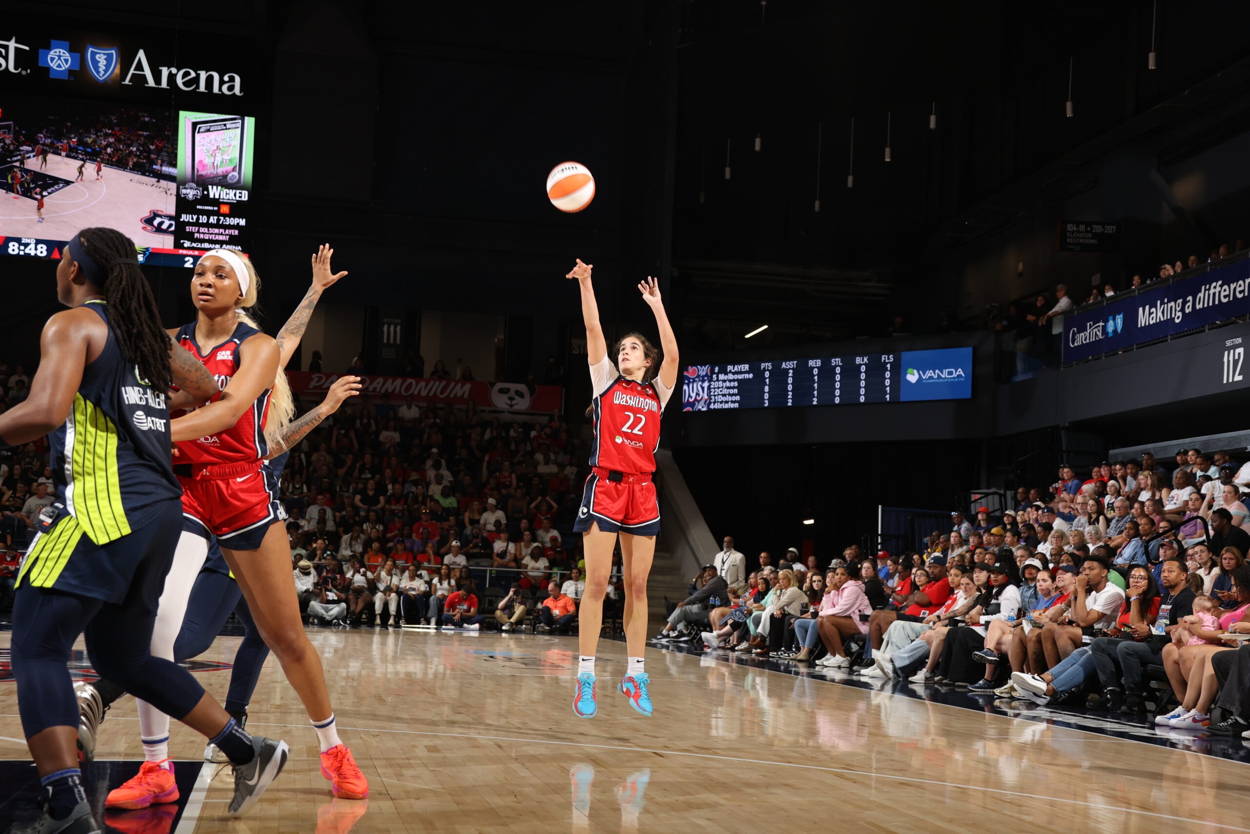 Mystics vs. Wings 6/22/25