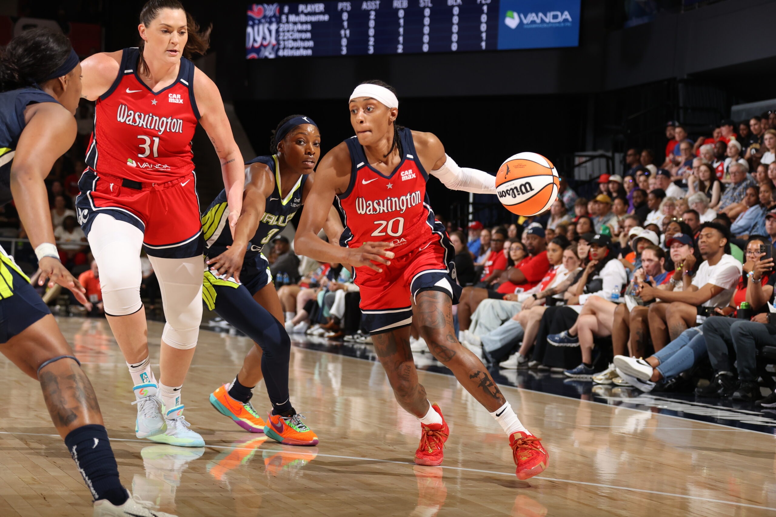 Mystics vs. Wings 6/22/25