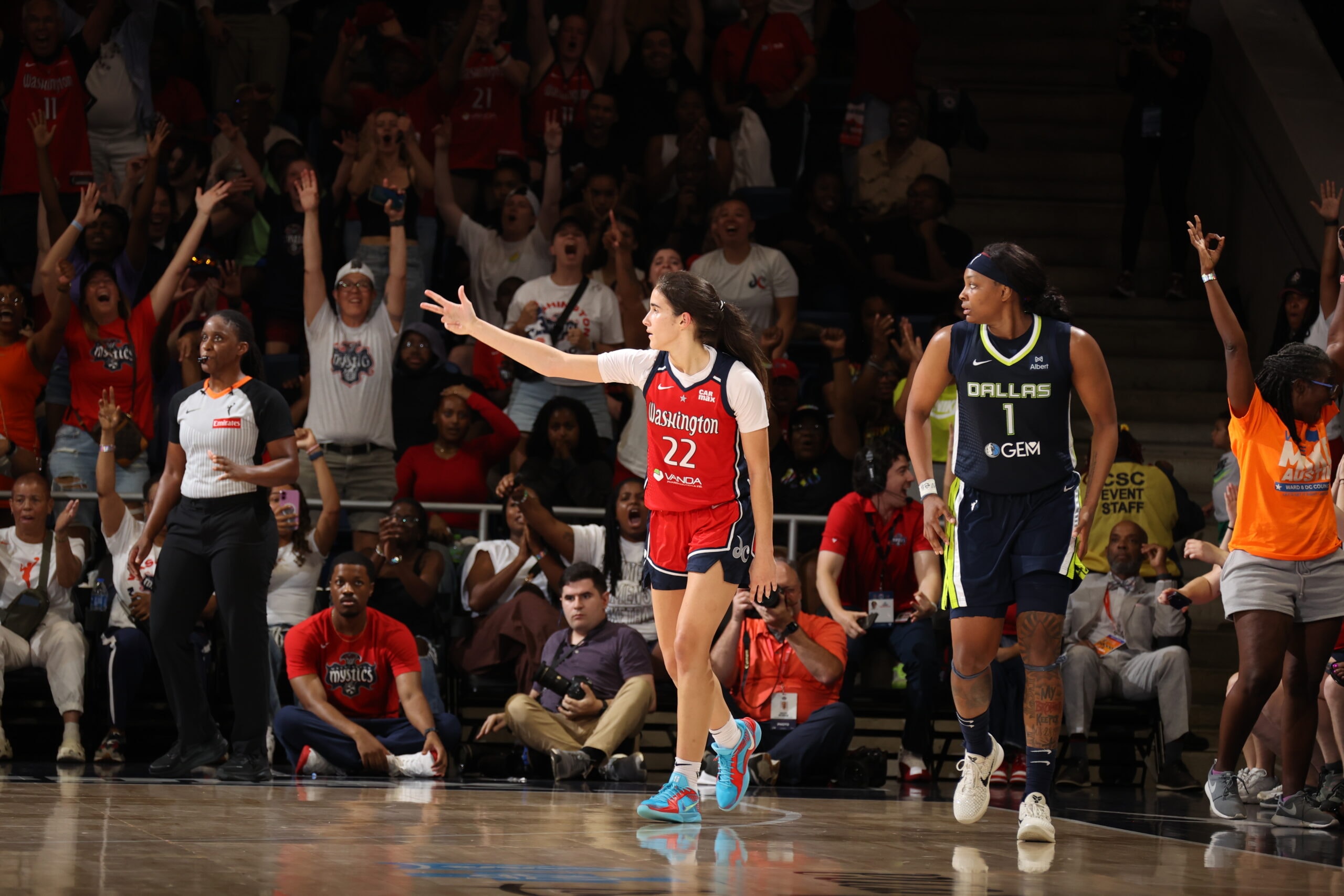 Mystics vs. Wings 6/22/25