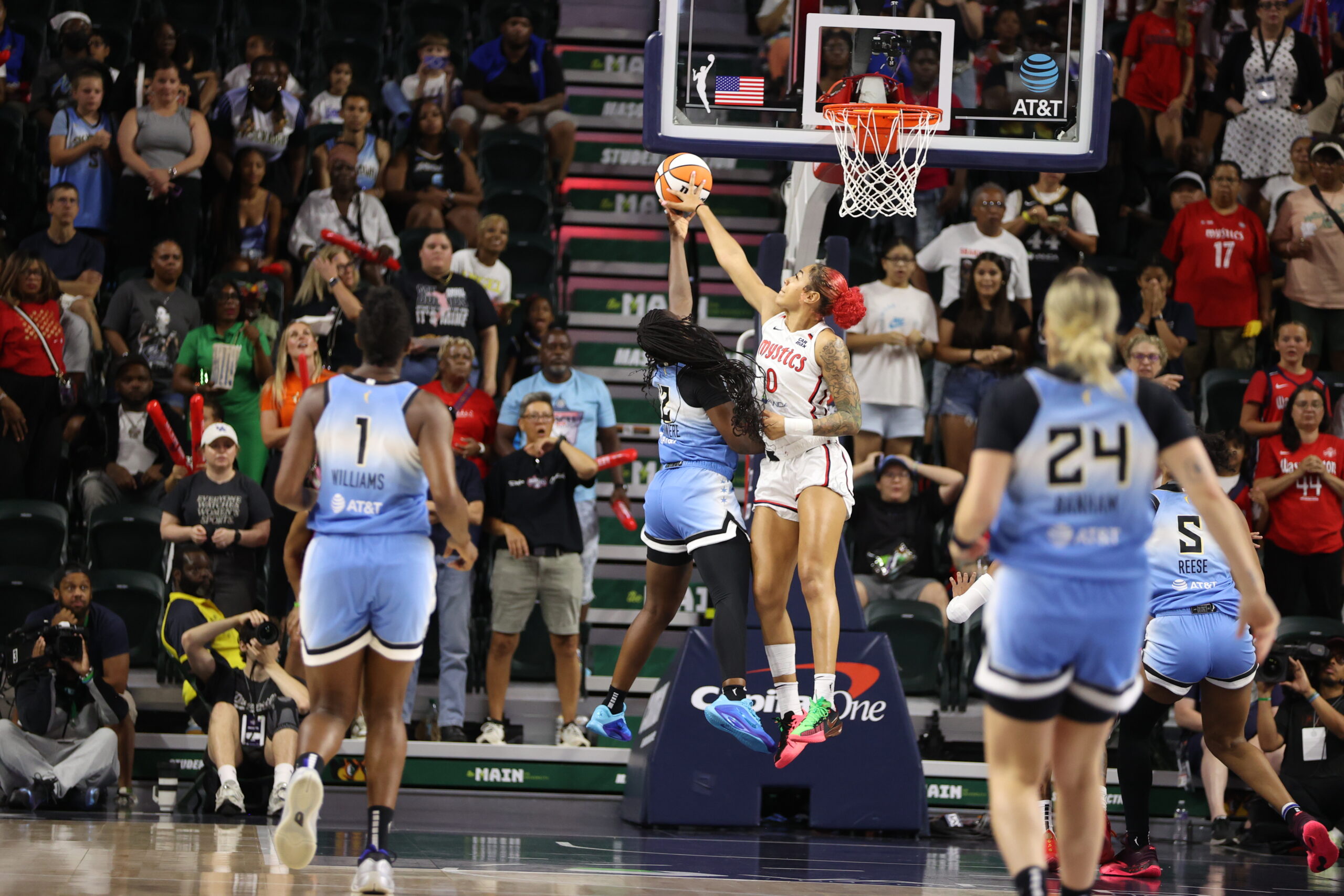 Mystics vs. Sky 07-08-25
