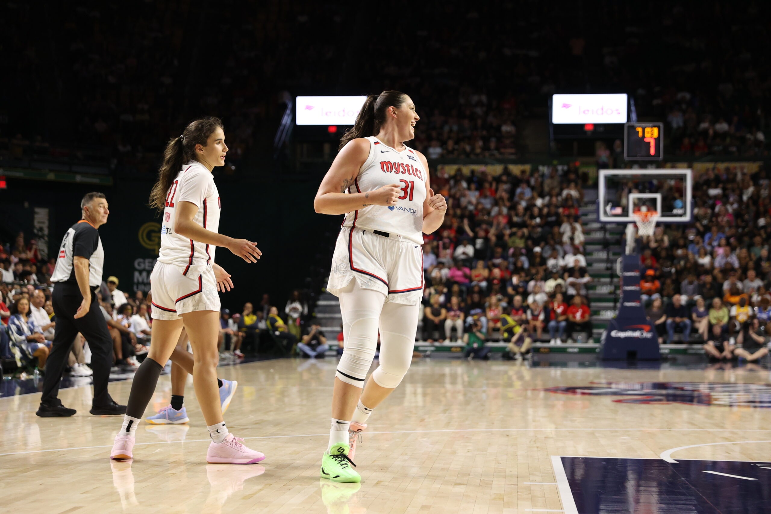 Mystics vs. Aces 07/10/25