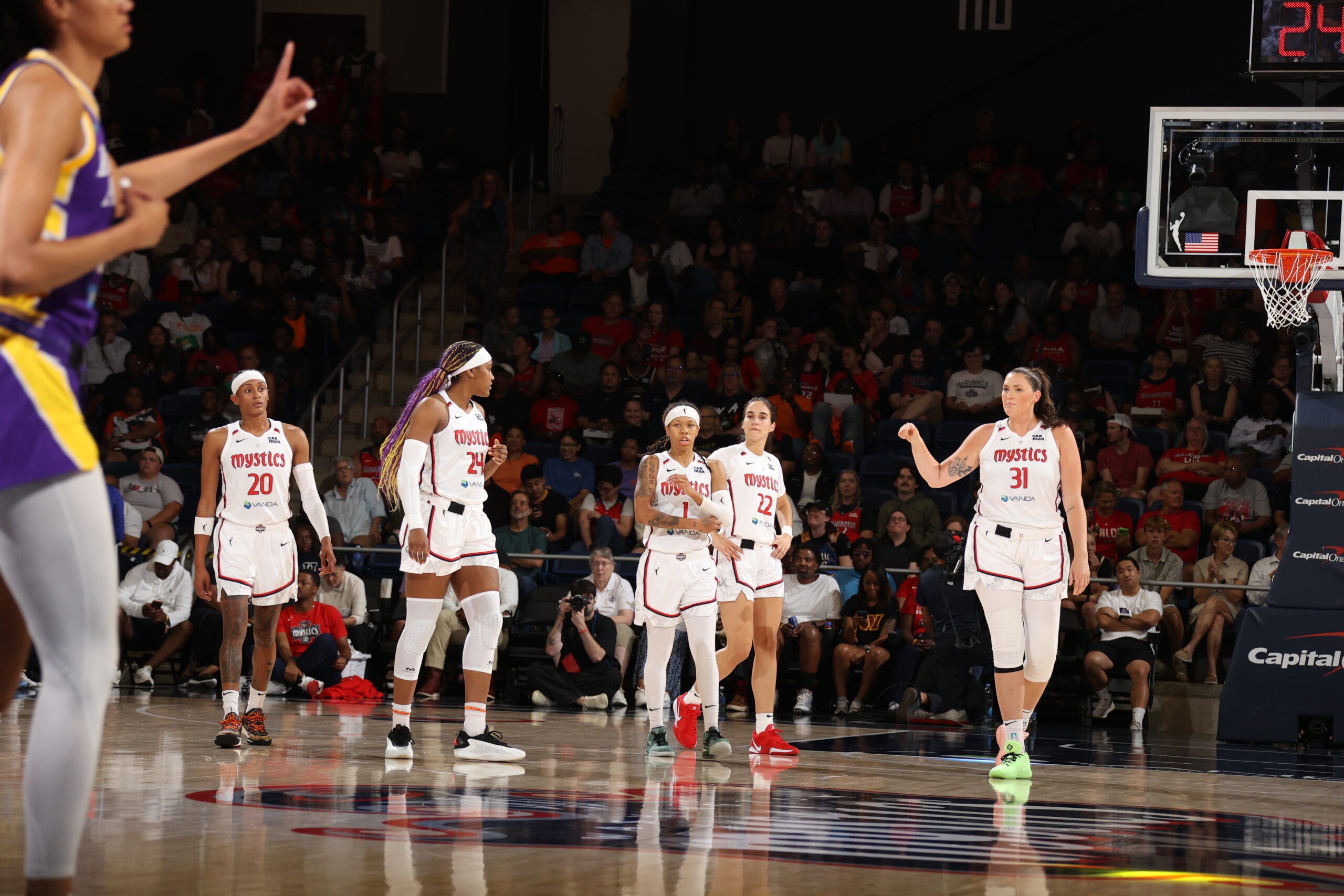 Mystics vs. Sparks 7/22/25