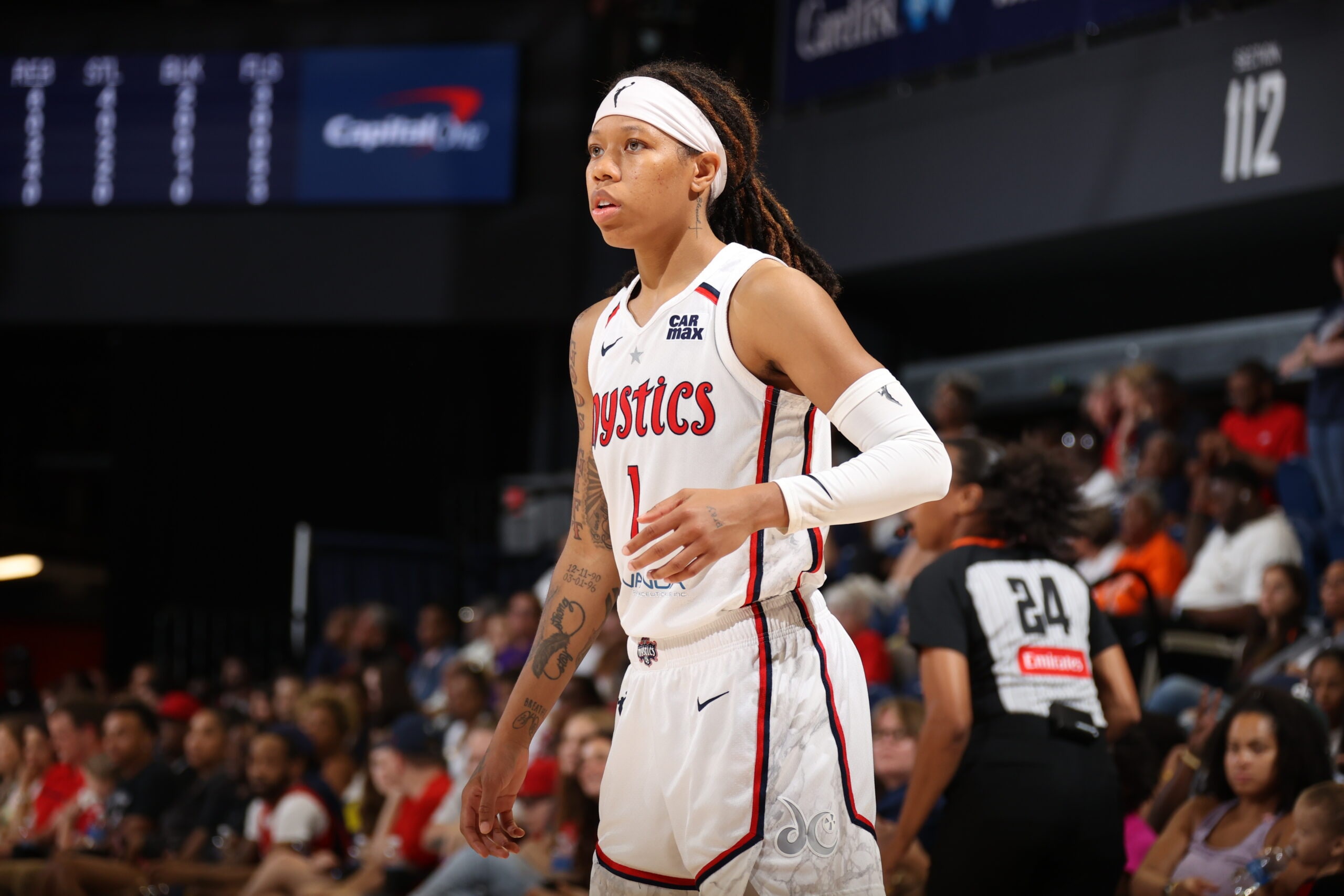 Mystics vs. Sparks 7/22/25