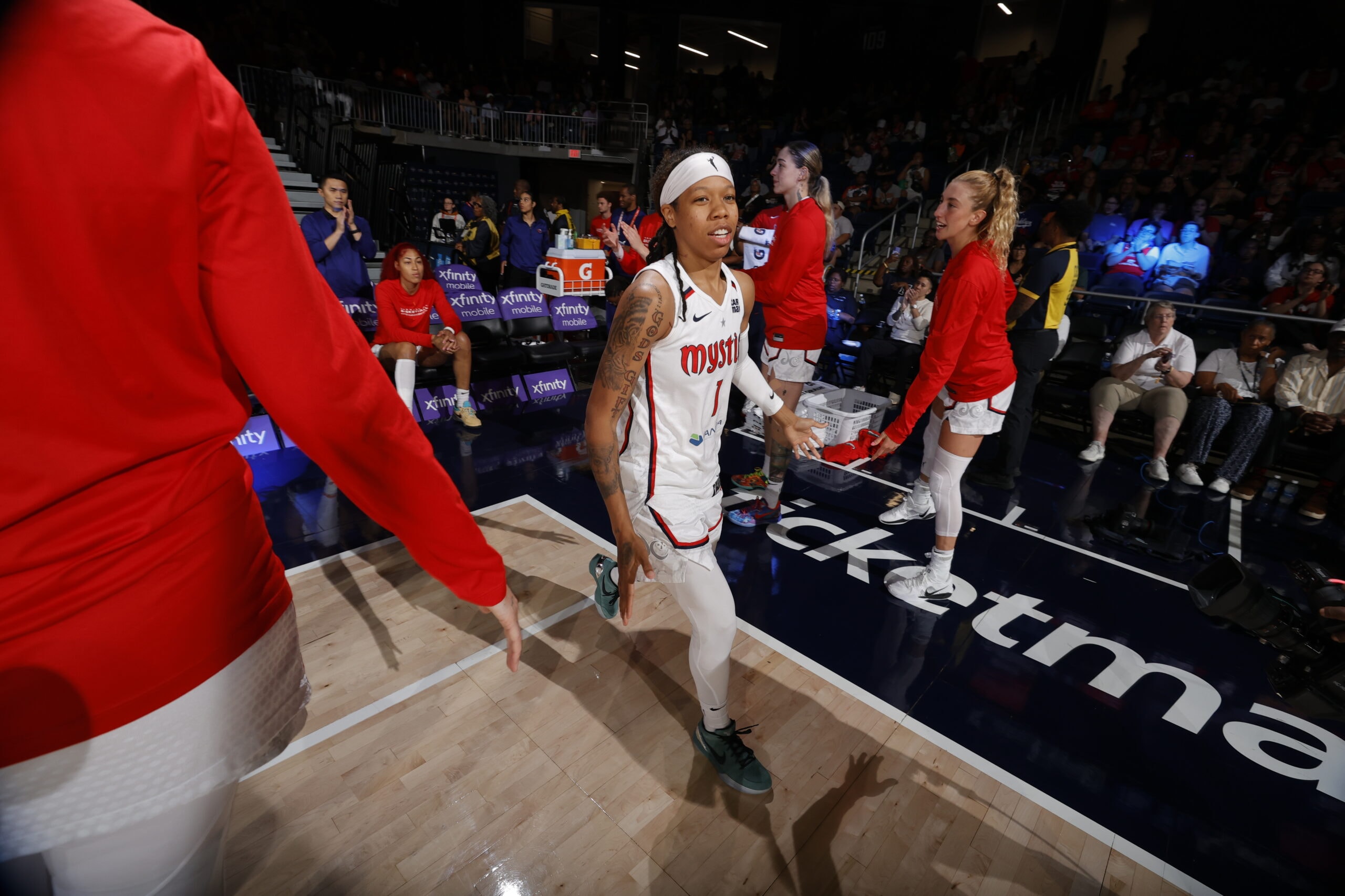 Mystics vs. Sparks 7/22/25
