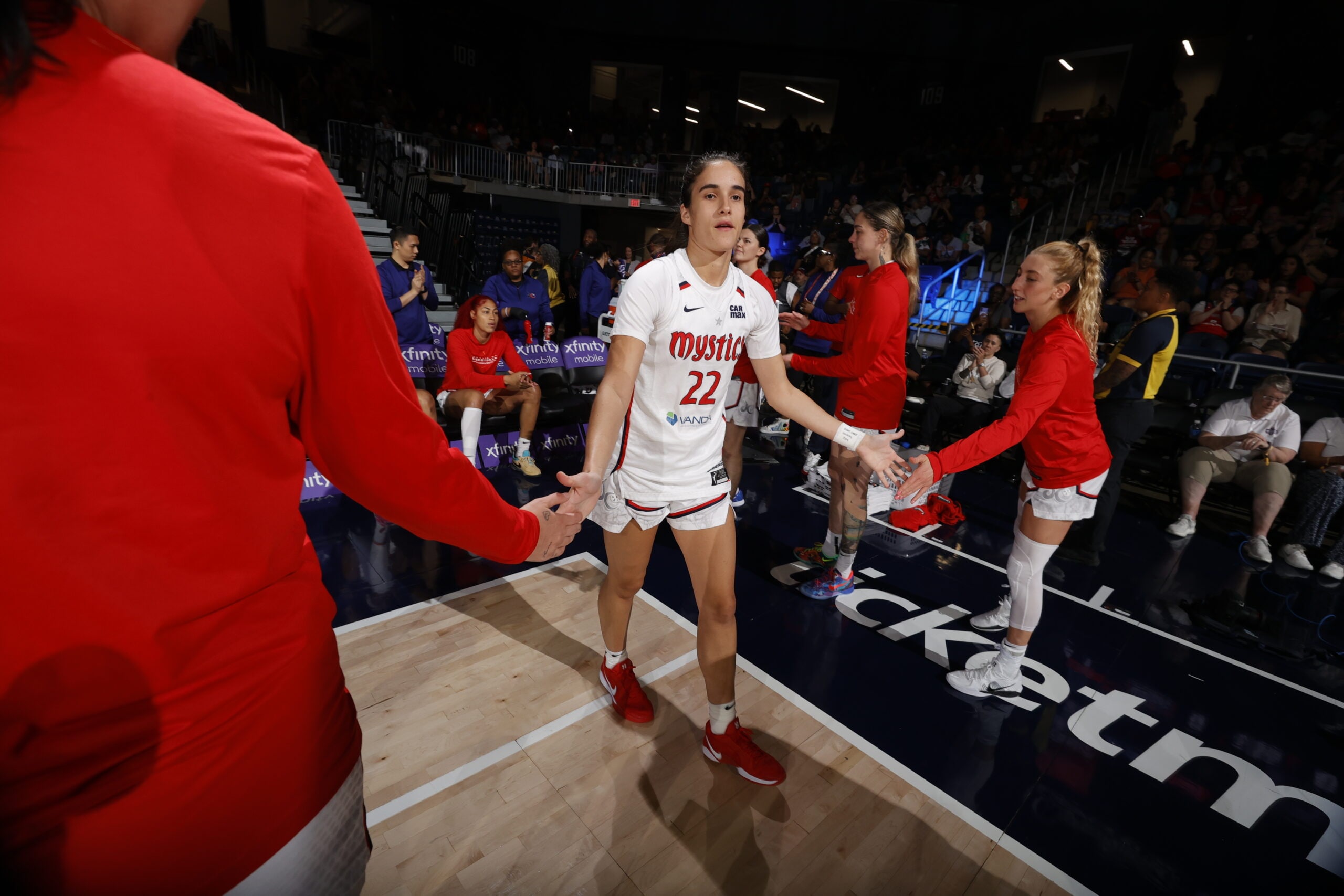 Mystics vs. Sparks 7/22/25