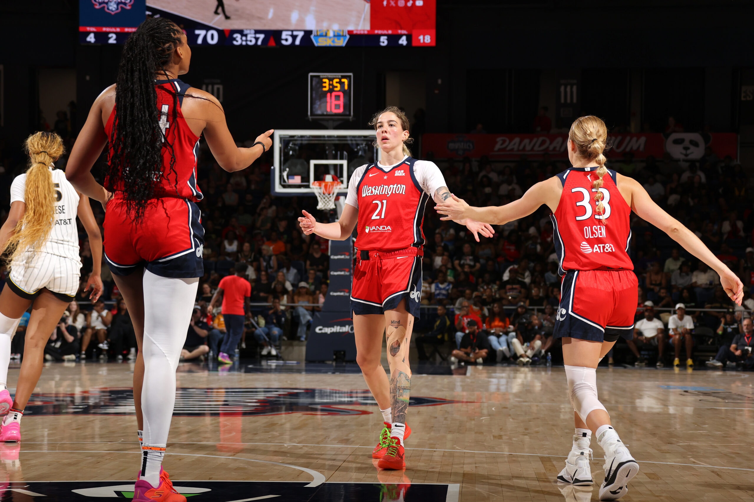 Mystics vs. Sky 7-29-25