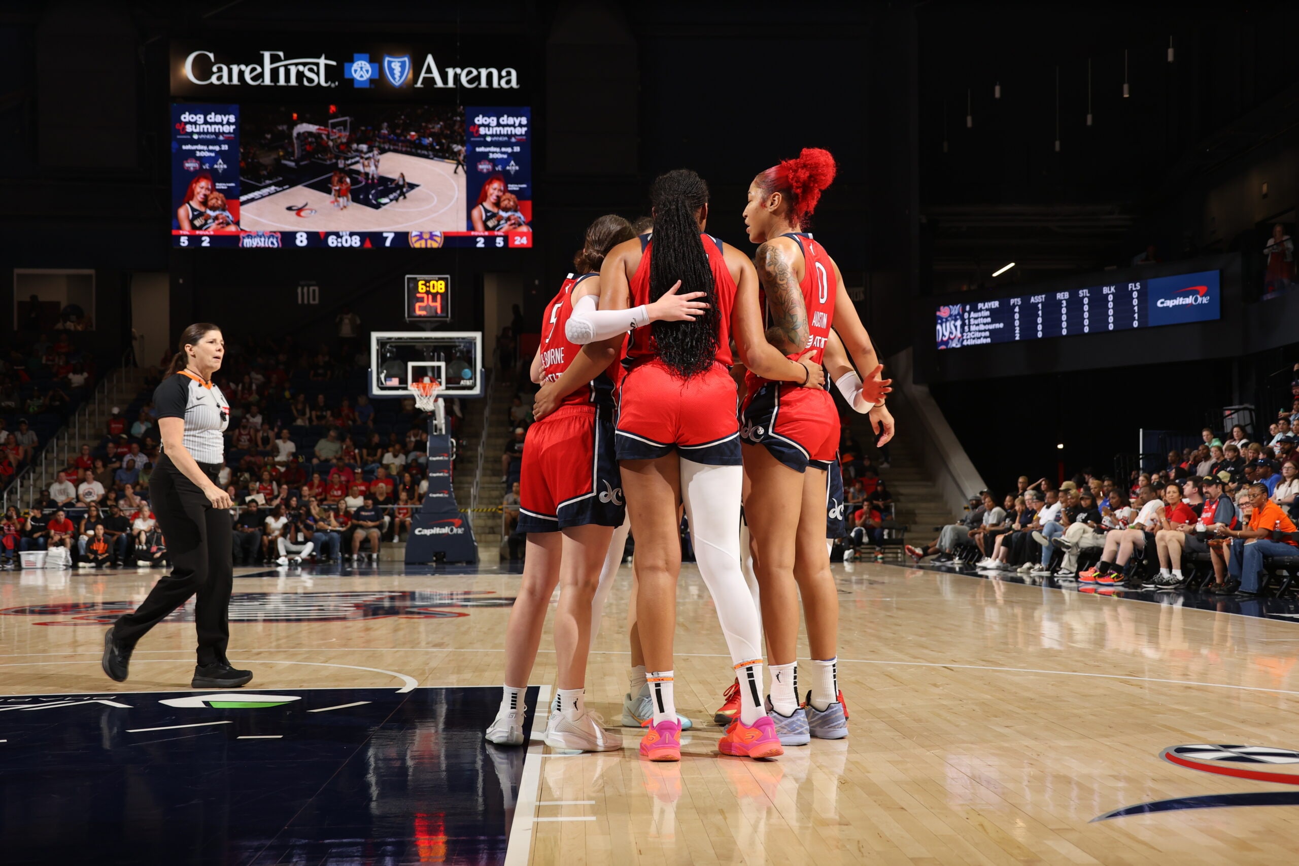 Mystics vs. Sparks 8-17-25
