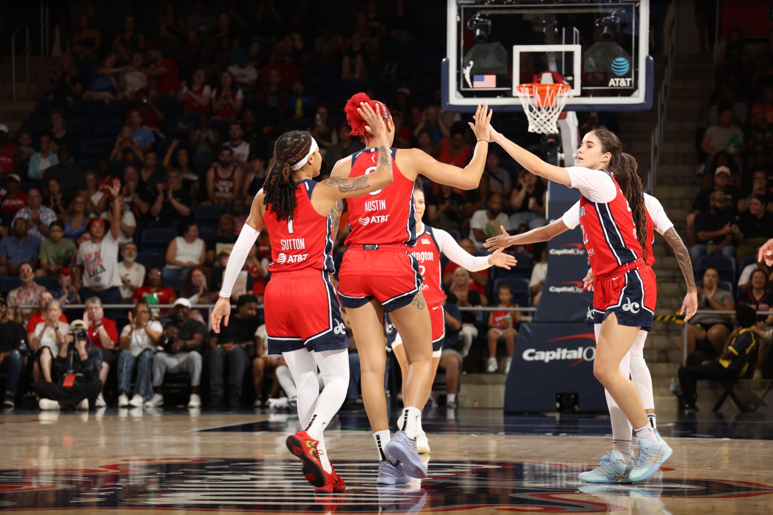 Mystics vs. Sparks 8-17-25