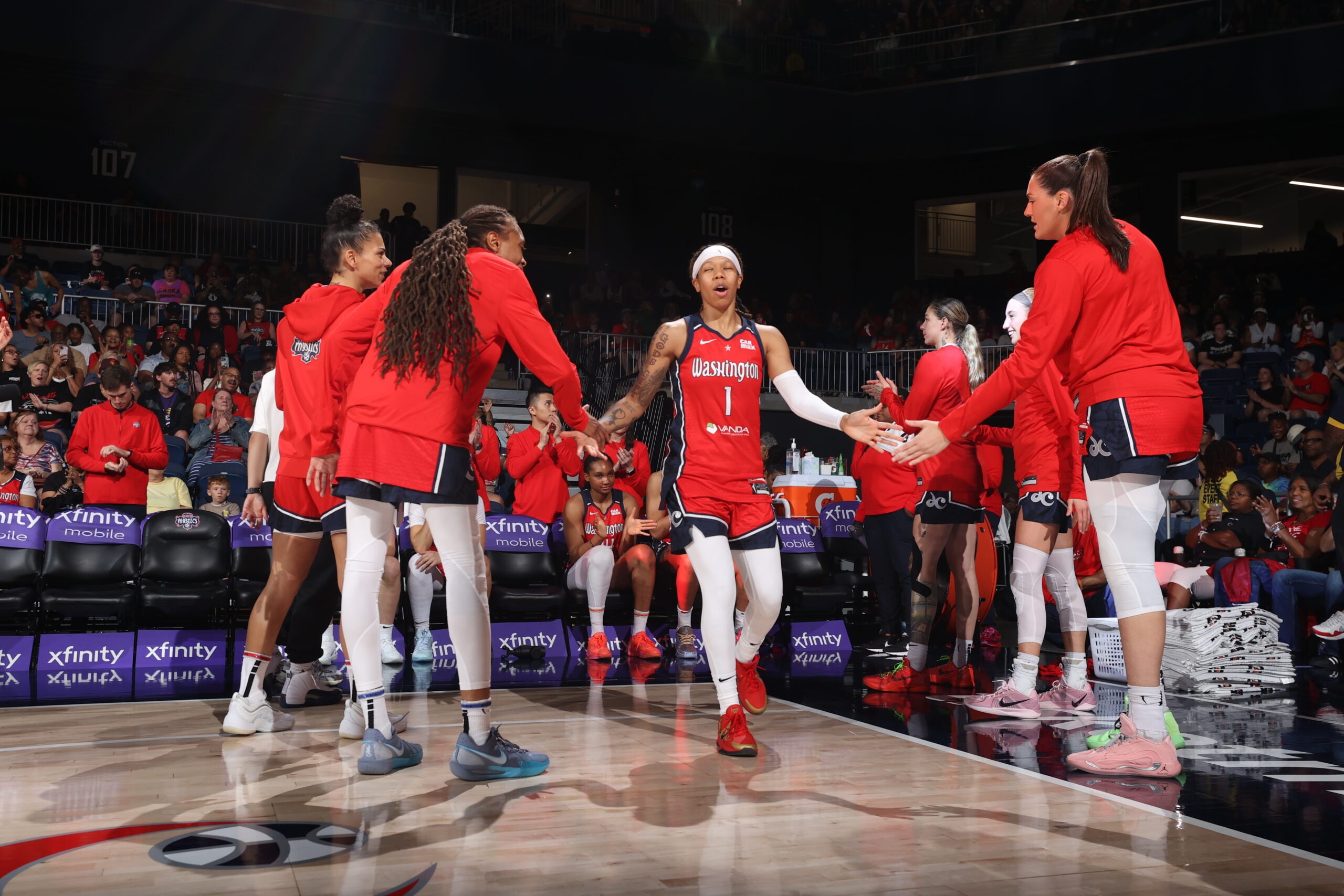 Mystics vs. Sparks 8-17-25
