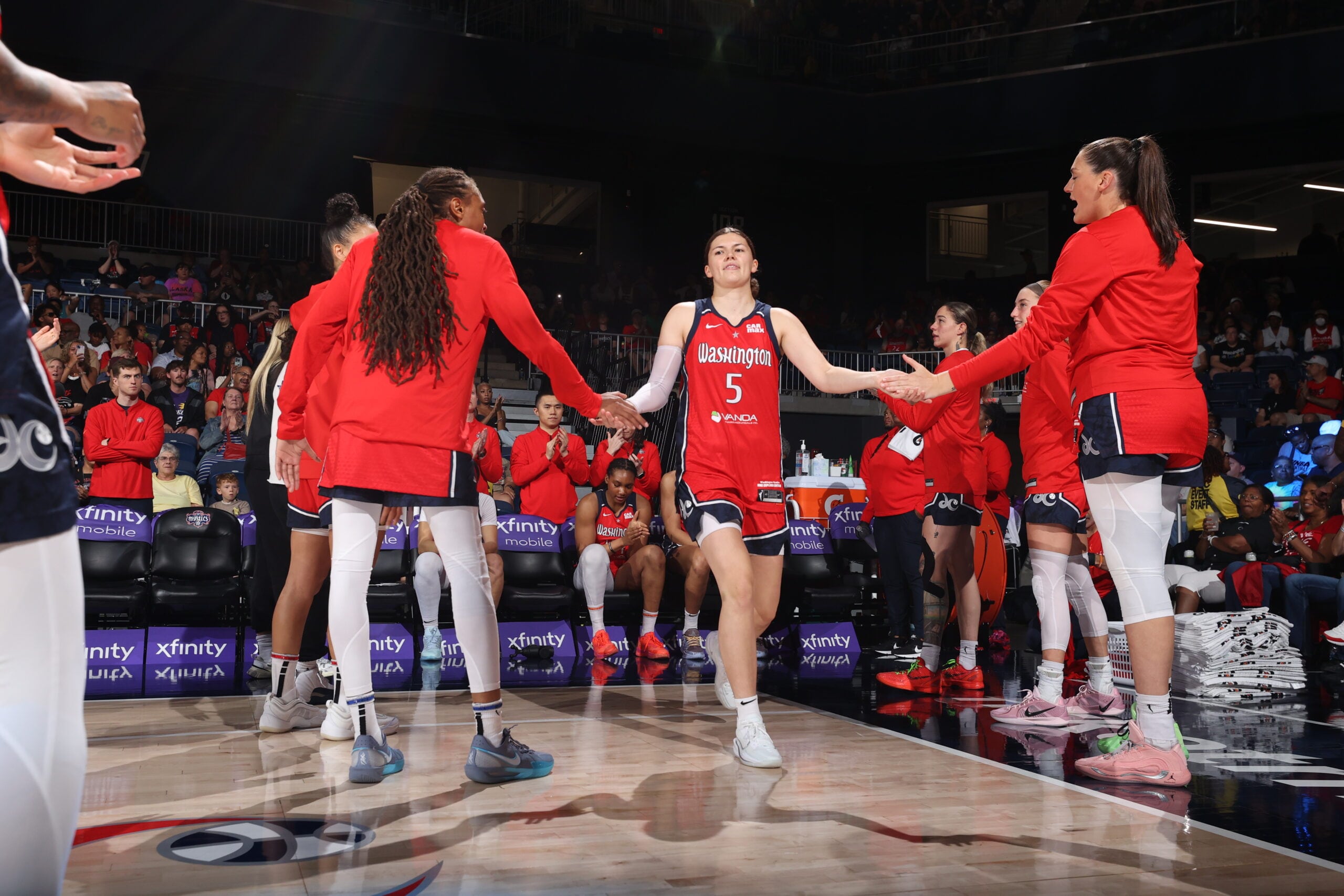 Mystics vs. Sparks 8-17-25